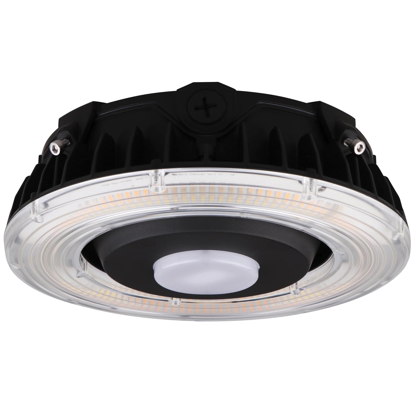 LED Canopy Fixture; 100W; CCT Selectable; Bronze Finish; 100-277 Volt