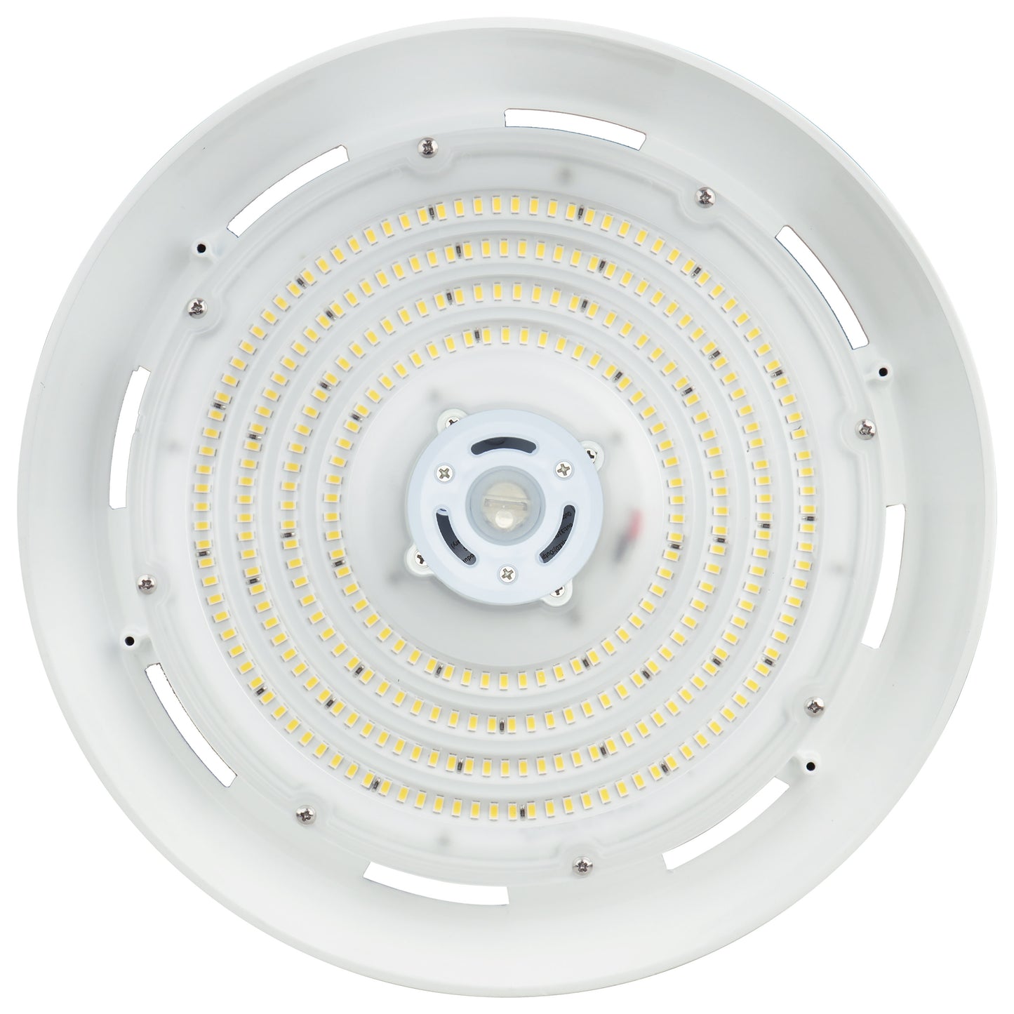200W UFO LED High Bay; 28800 Lumens; 5000K; 120-277 Volt; 0-10V Dimmable; White Finish