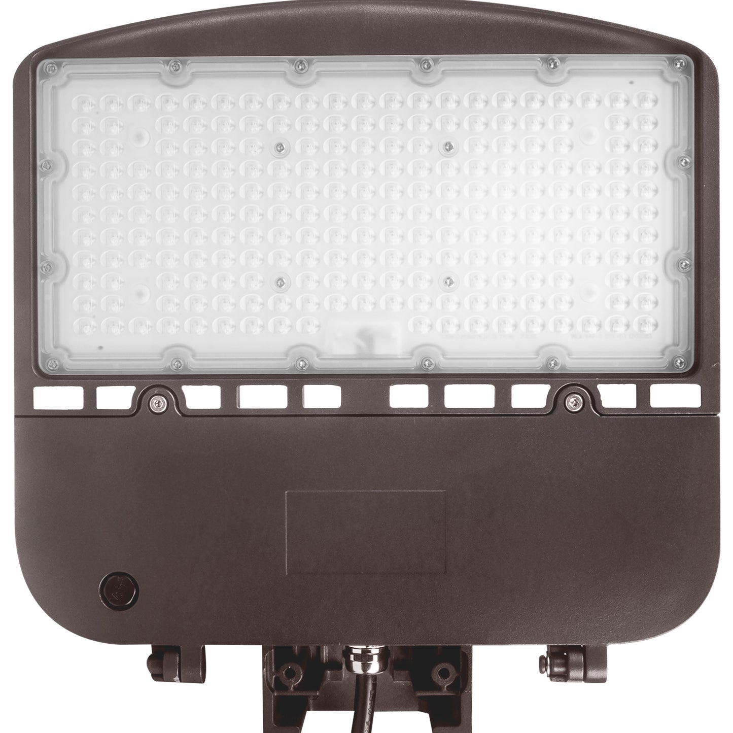 LED Area Light Type III; 100W; Bronze Finish; 5000K; 120-347V
