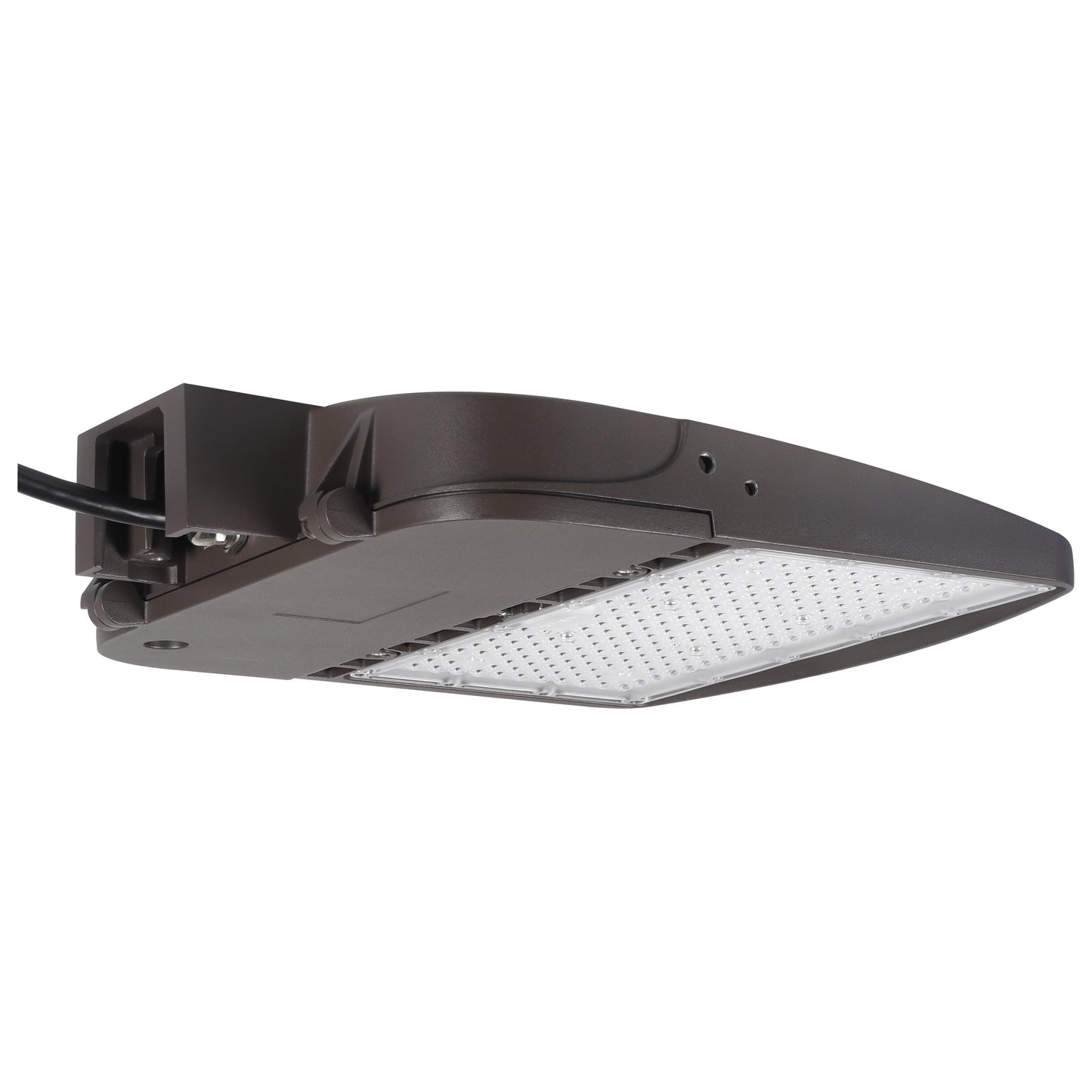 LED Area Light Type III; 100W; Bronze Finish; 5000K; 120-347V