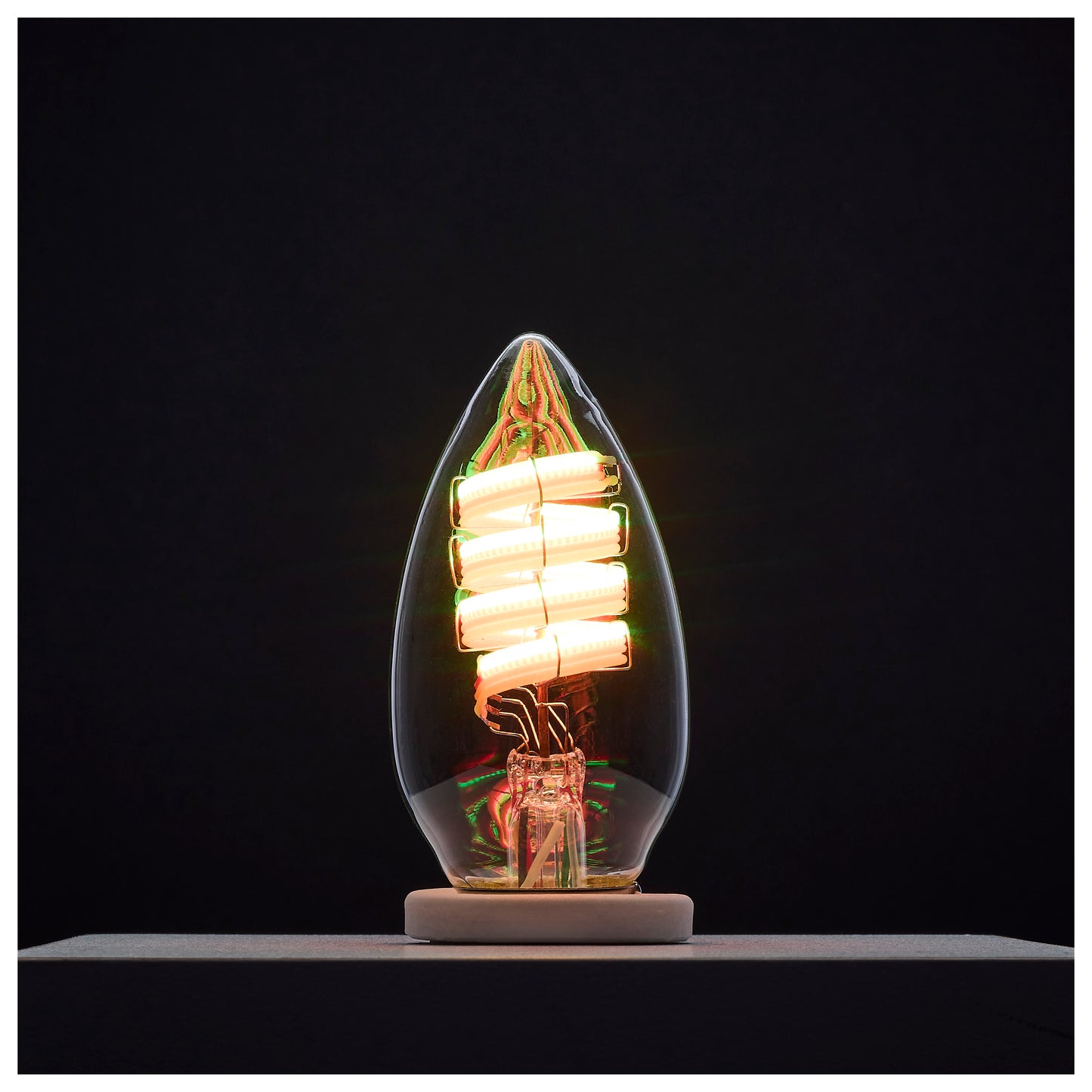 4 Watt; B11 LED; 2700K-5000K RGB/Tunable White; Starfish IOT; Clear; Medium Base; 120 Volt