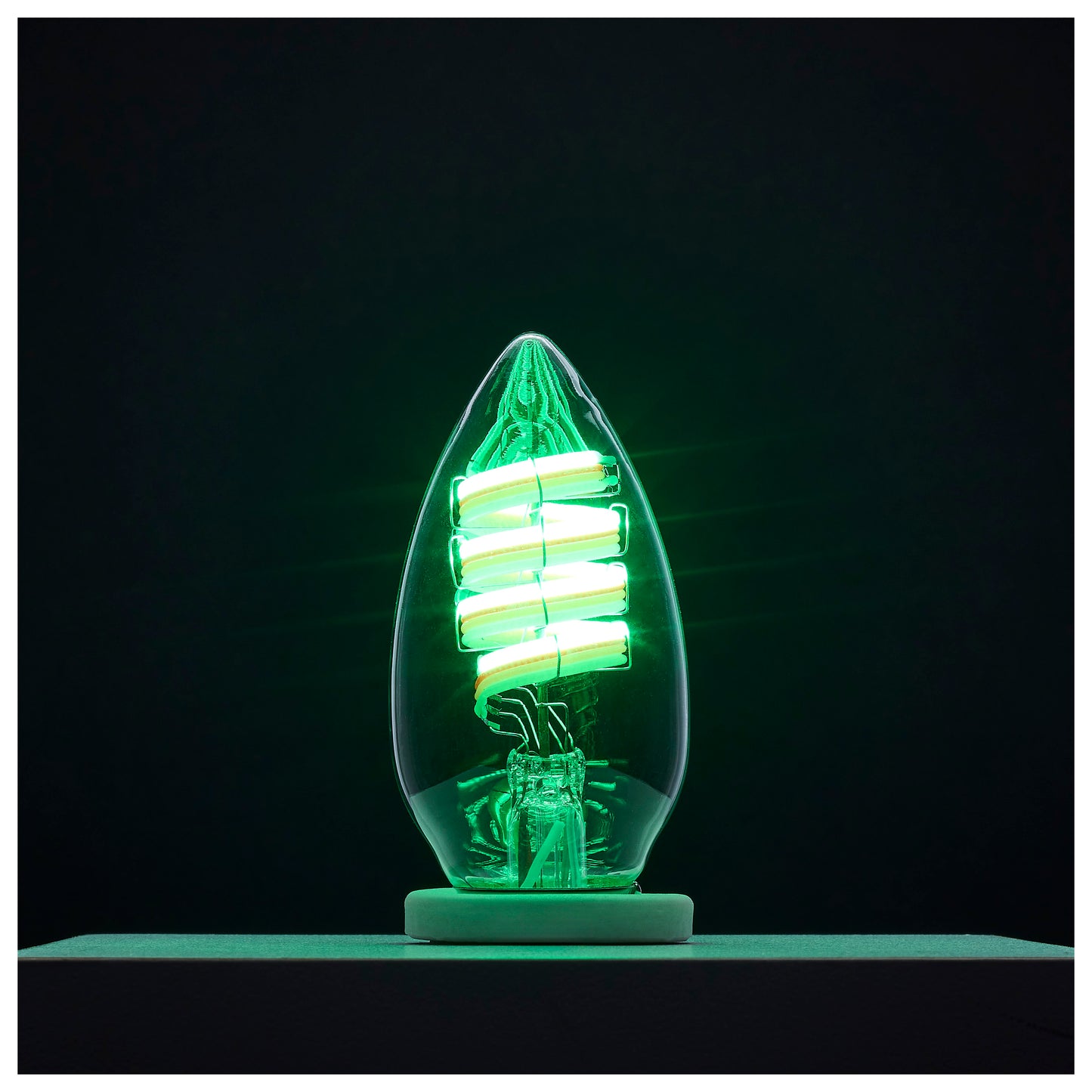 4 Watt; B11 LED; 2700K-5000K RGB/Tunable White; Starfish IOT; Clear; Medium Base; 120 Volt