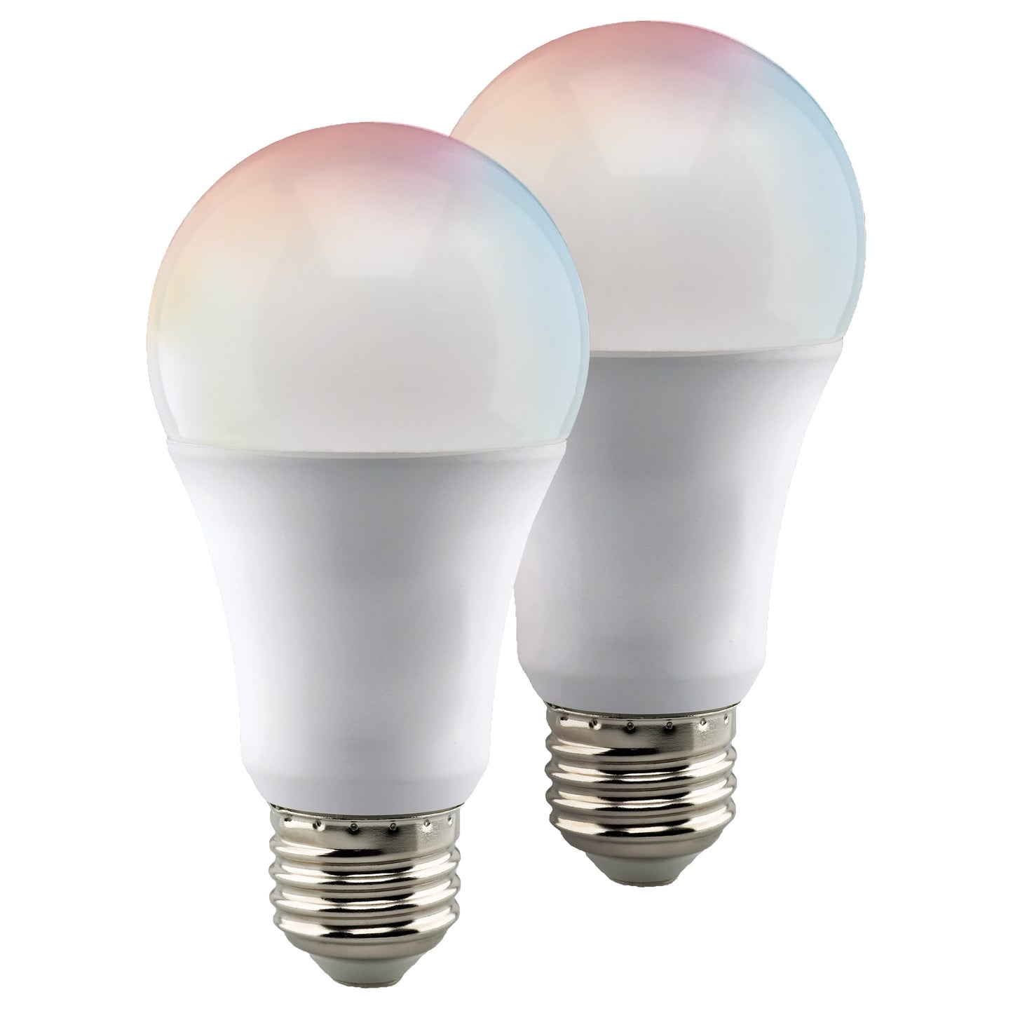 9.5 Watt; A19 LED; RGB & Tunable White; Starfish IOT; 120 Volt; 800 Lumens; 2-pack