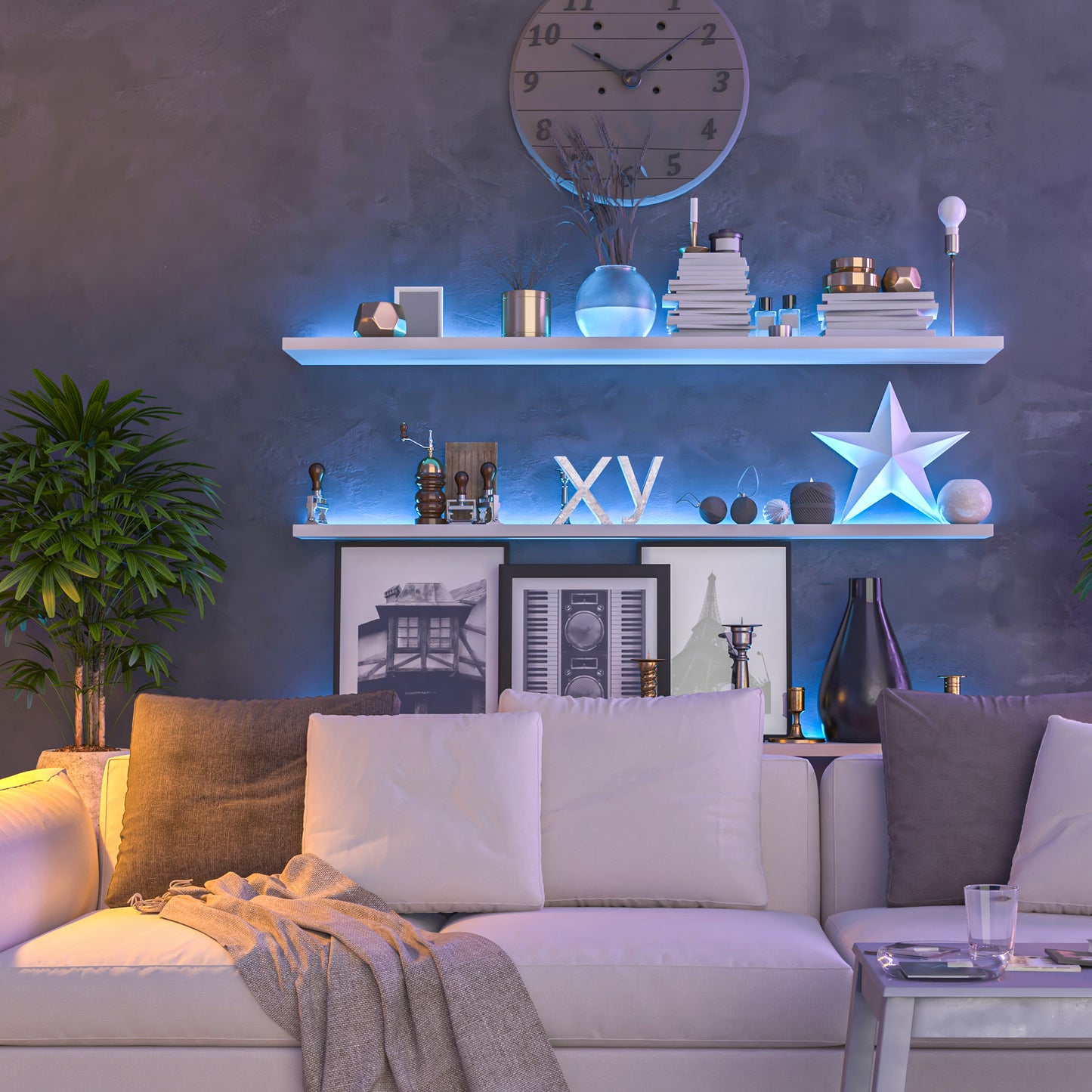 20 Watt; 6FT; LED; RGBW Strip Light; Starfish IOT; 120 Volt; 1600 Lumens