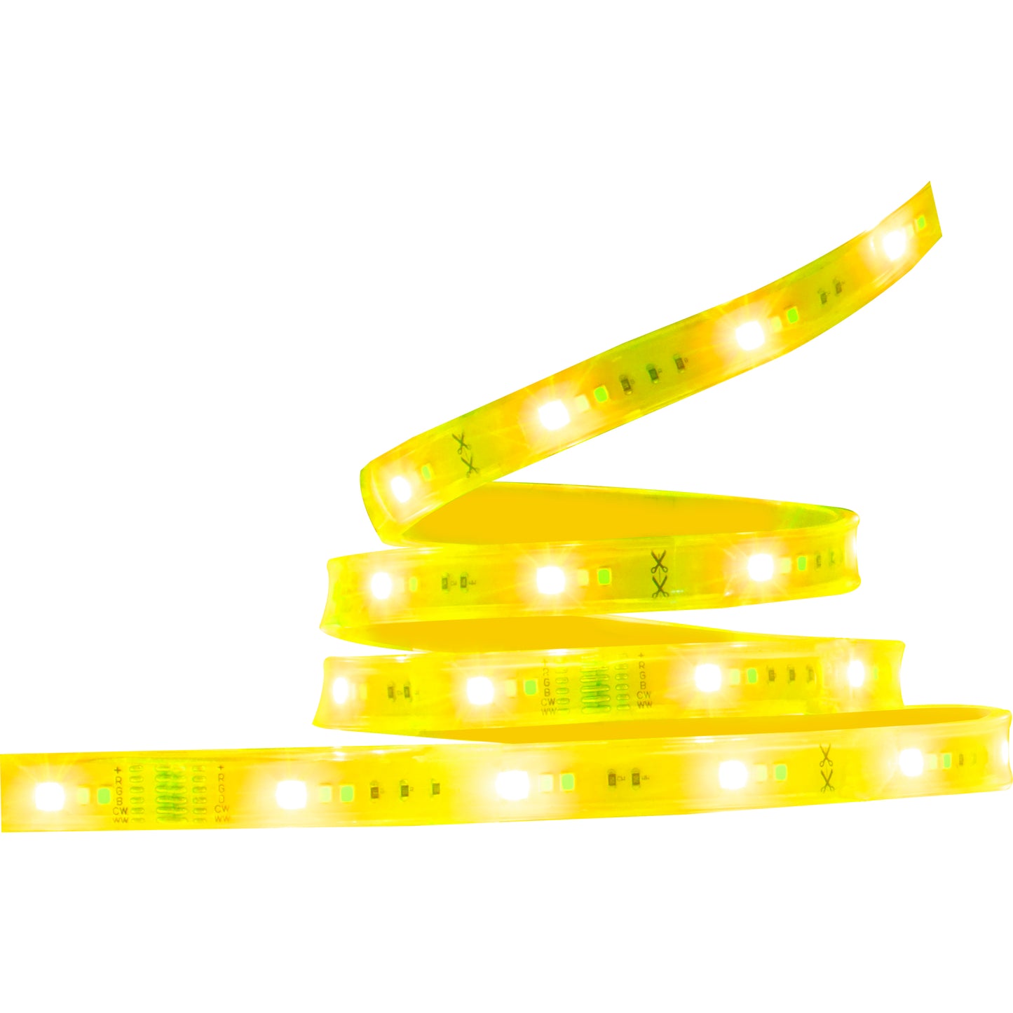 Starfish WiFi Smart LED, 16 Foot RGBW & Tunable White Outdoor Tape Light Strip