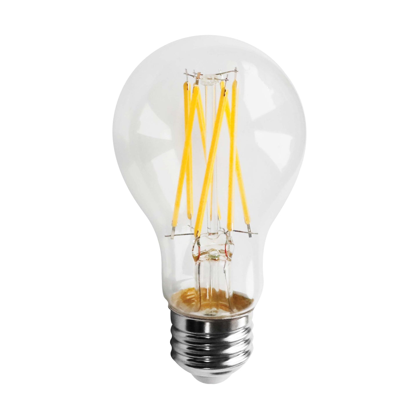 11 Watt; A19 LED Filament; Clear; 2700K; Medium base; 120 Volt