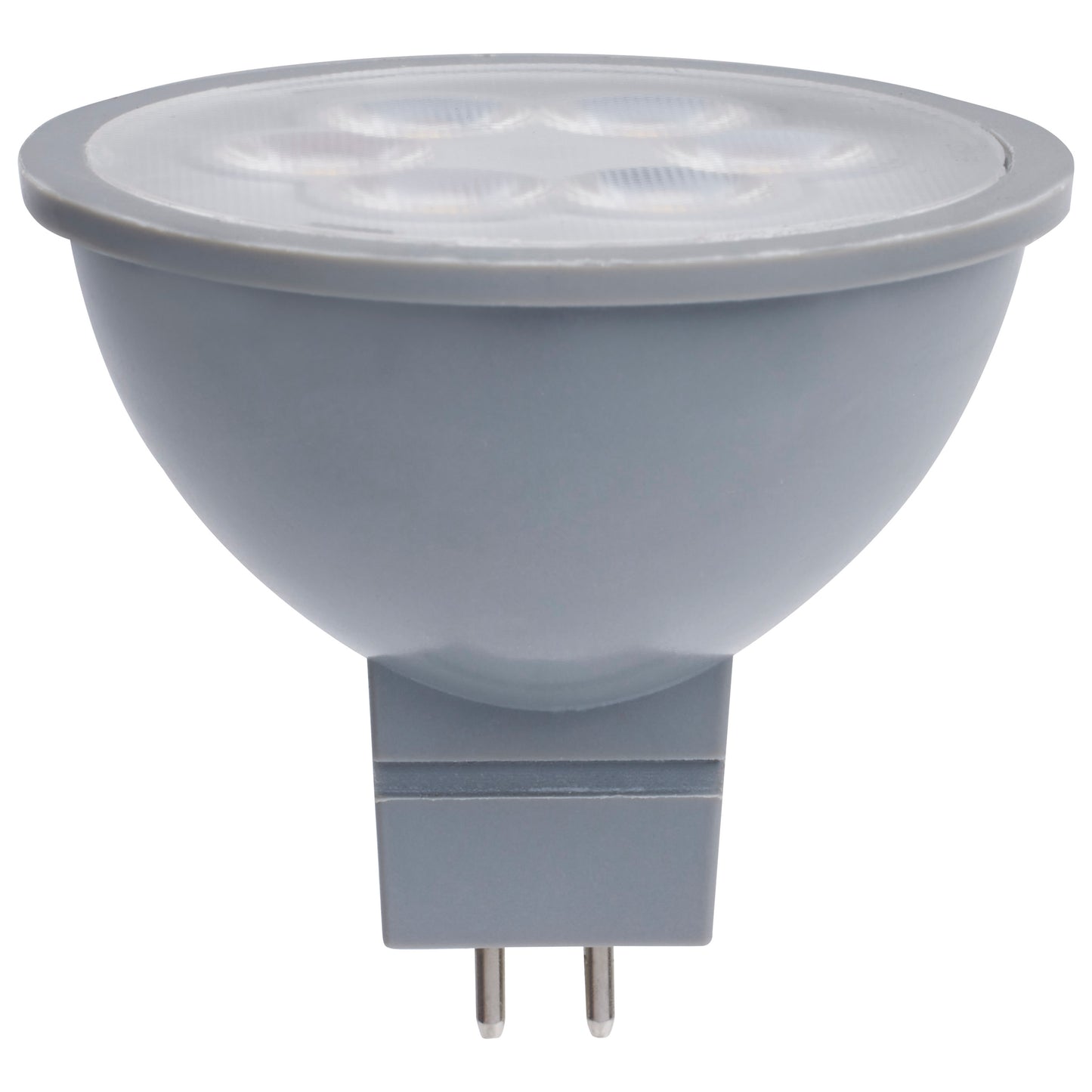4.5 Watt MR16 LED; Silver Finish; 5000K; GU5.3 Base; 360 Lumens; 12 Volt