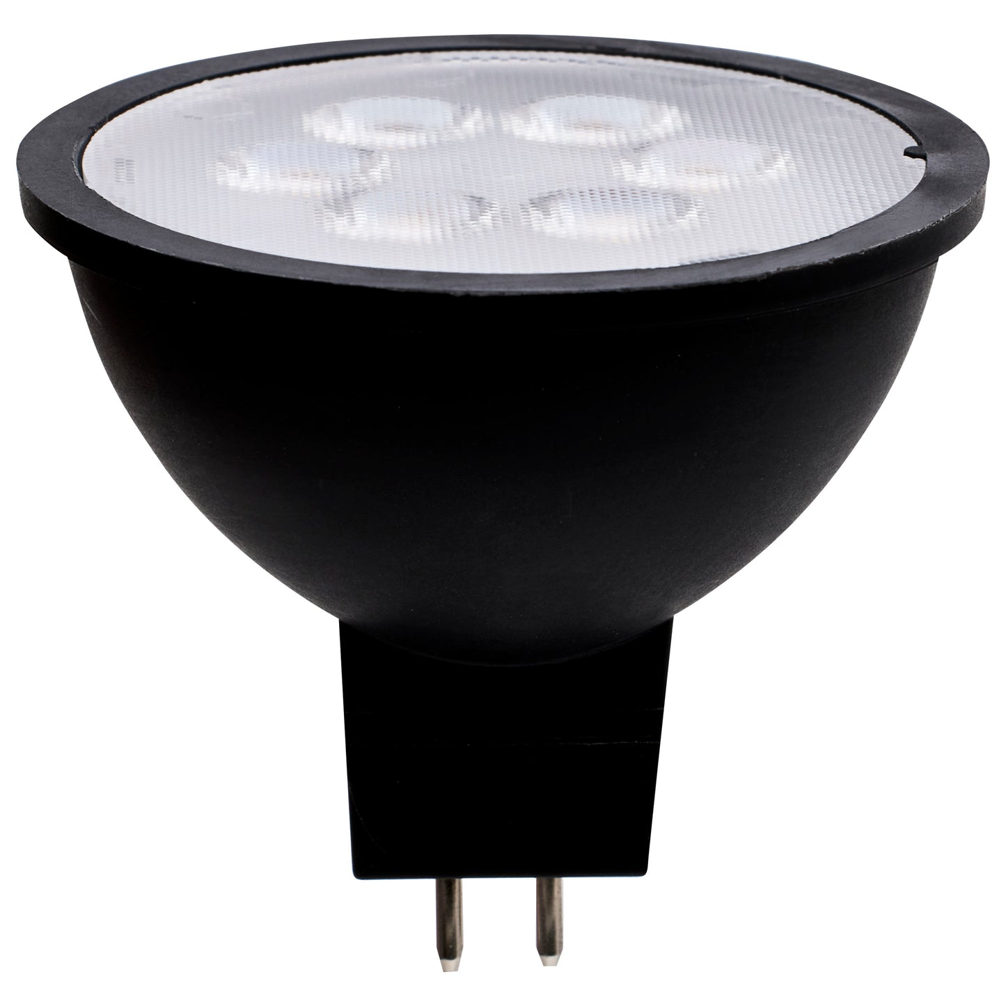 4.5 Watt MR16 LED; Black Finish; 5000K; GU5.3 Base; 360 Lumens; 12 Volt