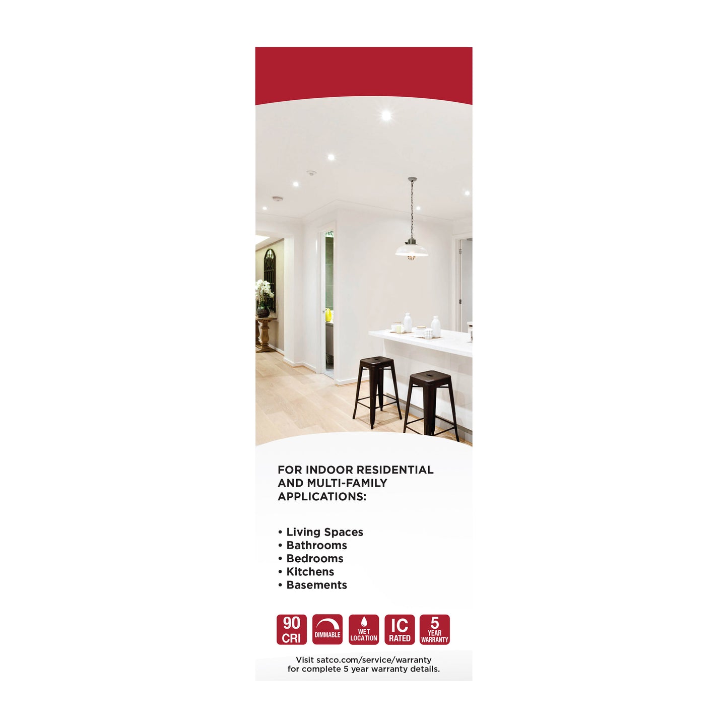 12.5WLED/RDL/5-6/940/120V