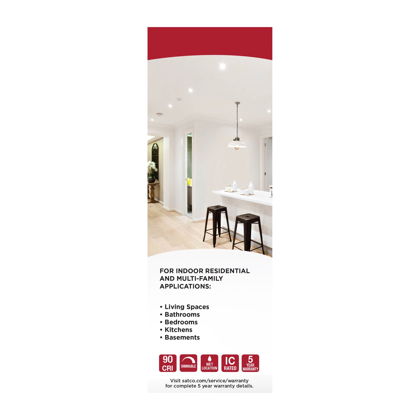 12.5WLED/RDL/5-6/950/120V