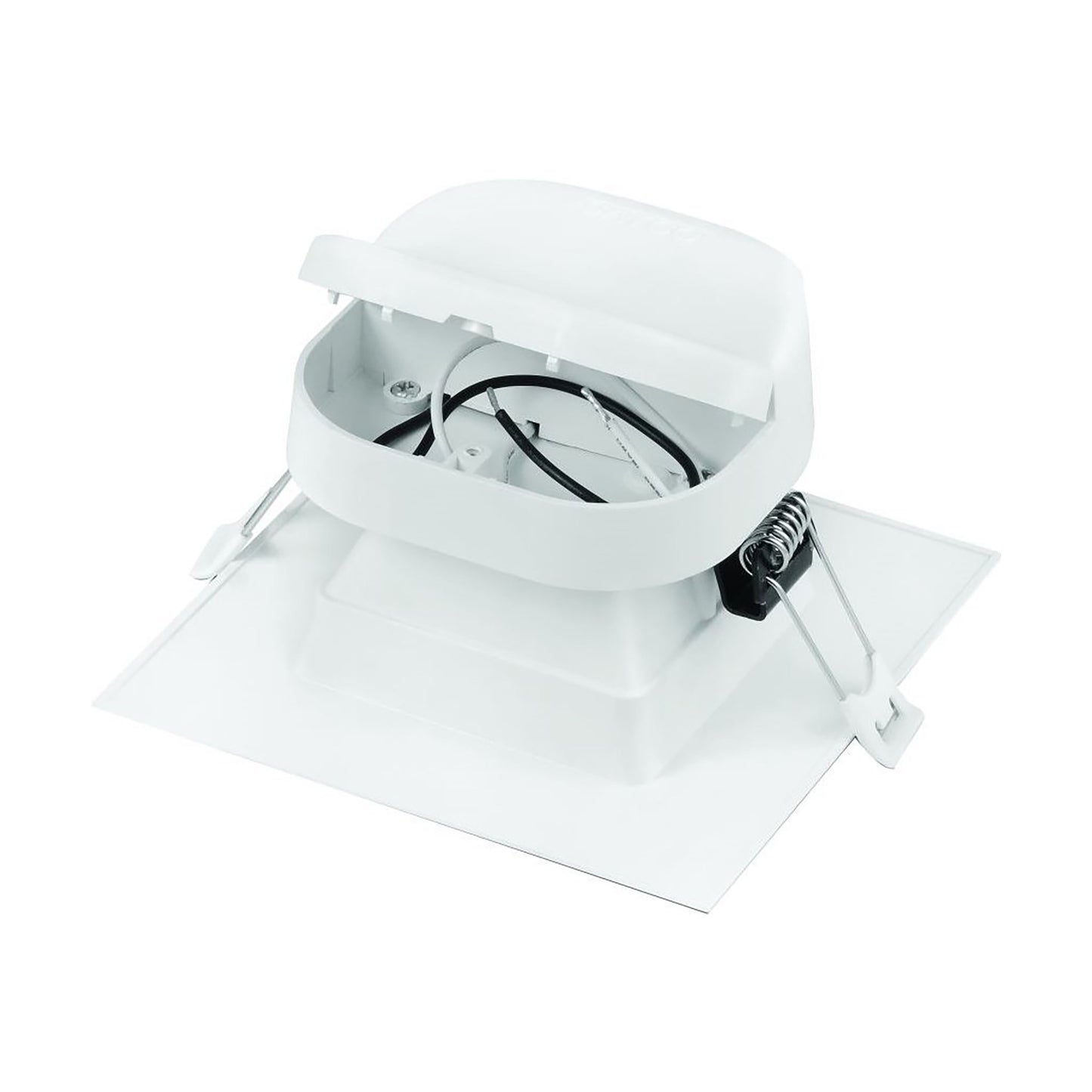 9W LED Direct Wire Downlight; 6" 2700K; 120 volt; Dimmable; Square