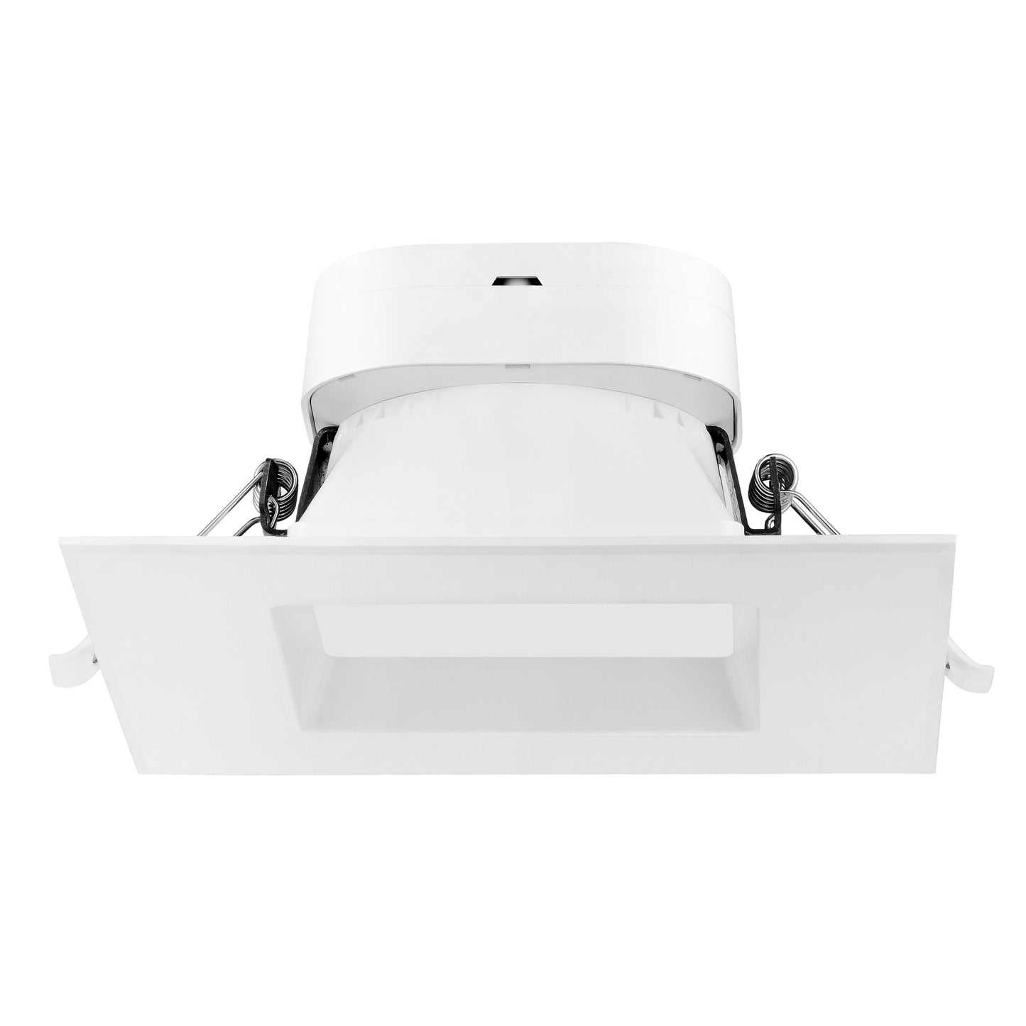 9W LED Direct Wire Downlight; 6" 4000K; 120 volt; Dimmable; Square