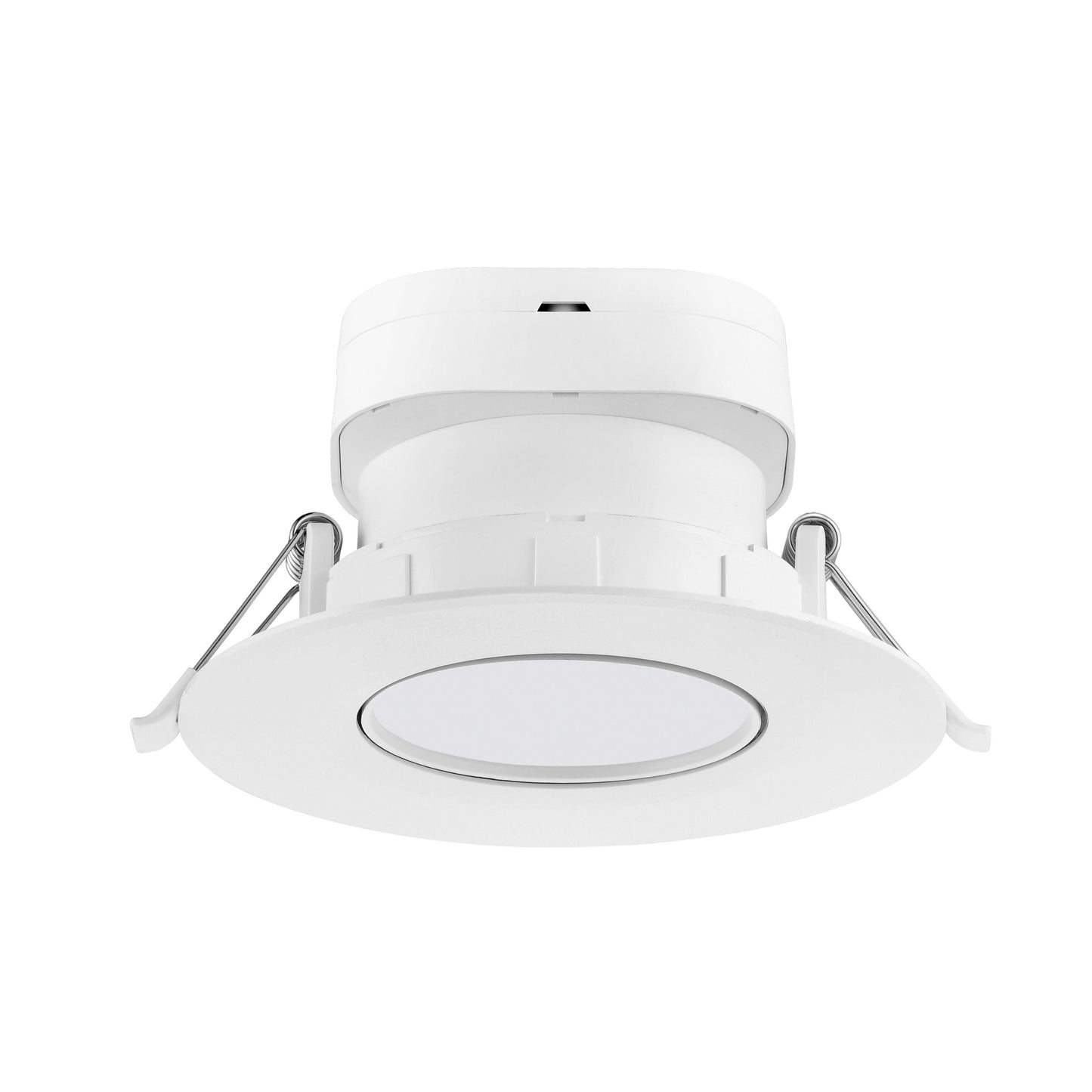 7W LED Direct Wire Downlight; Gimbaled; 4" 5000K; 120 volt; Dimmable