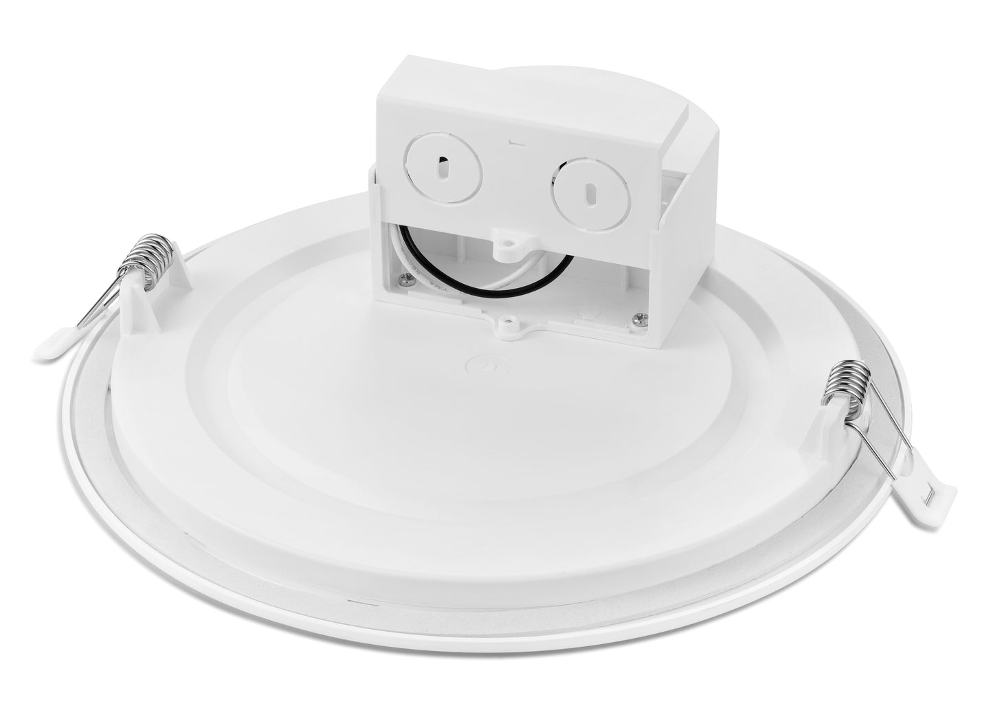 18W LED Direct Wire Downlight; Edge-lit; 8" 4000K; 120 volt; Dimmable