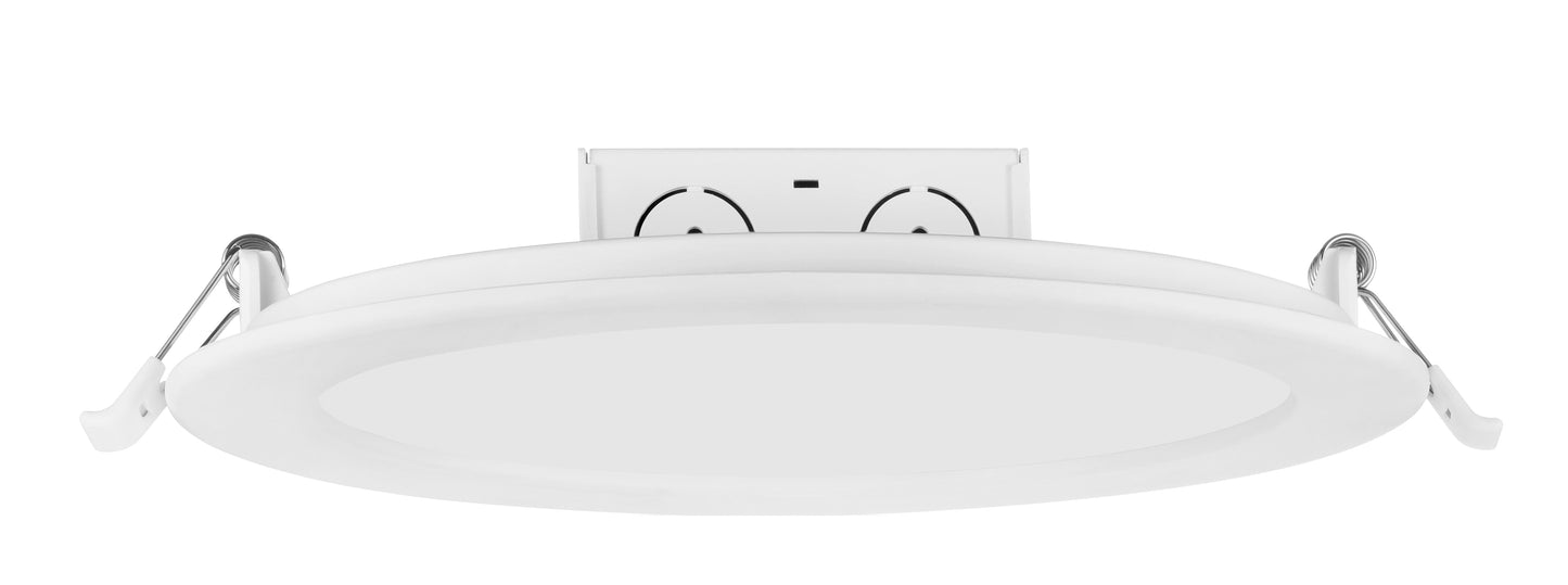 18W LED Direct Wire Downlight; Edge-lit; 8" 5000K; 120 volt; Dimmable