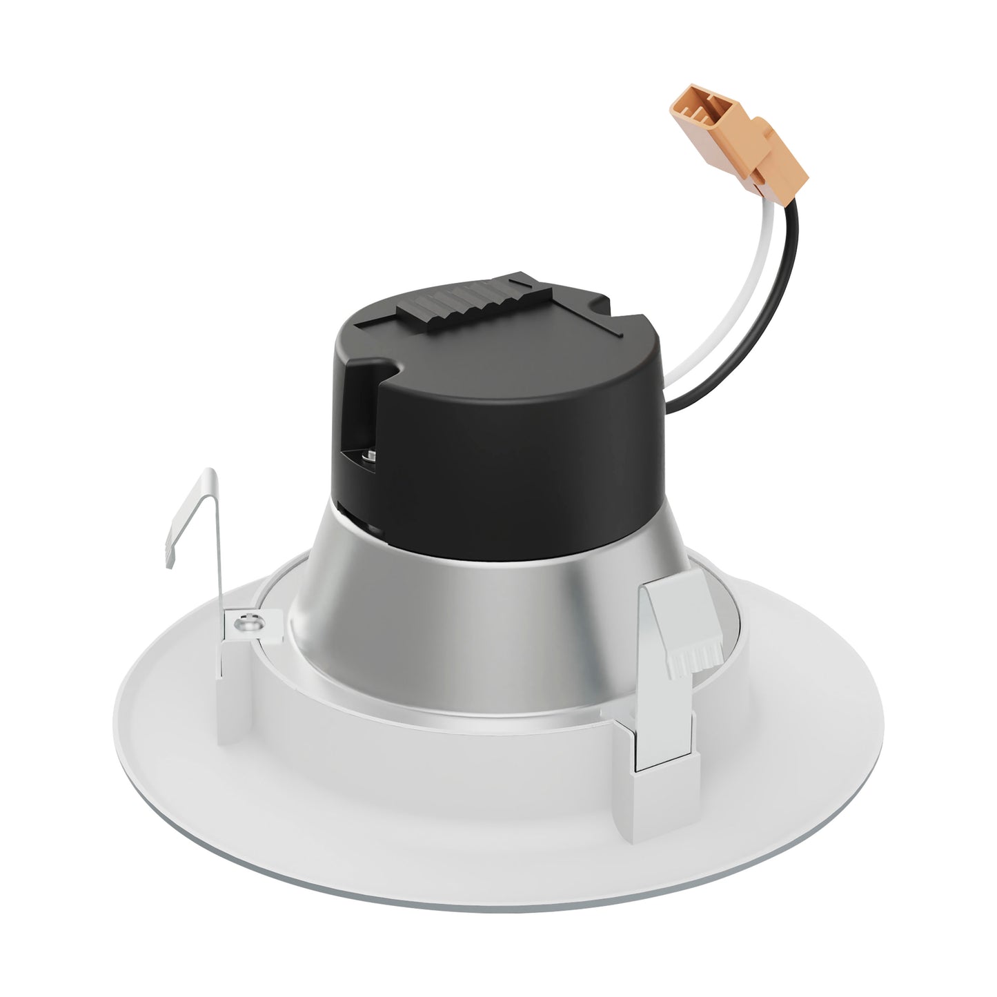7W; LED Downlight Retrofit; 4" CCT Selectable; 120 volts; Dimmable; Brushed Nickel Finish