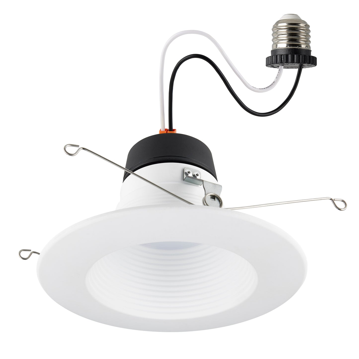 9W 6" Deep Baffle; CCT-Selectable Recessed LED Downlight