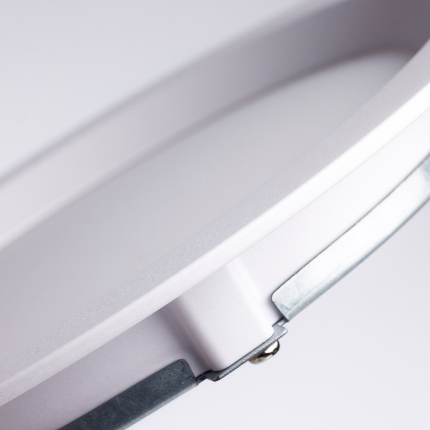15W LED Low Profile Regress Baffle Downlight; 6" Remote Driver; CCT Selectable; Round Shape; White Finish; 120 Volt