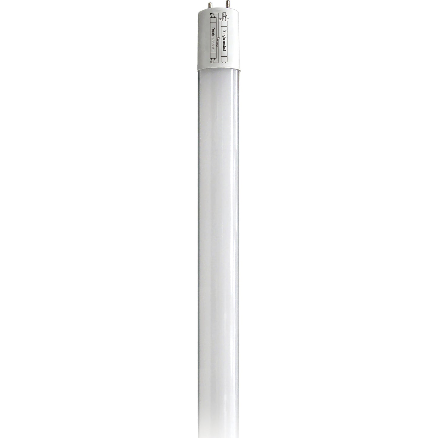 10.5 Watt T8 LED; 4Ft; 3000K; Medium Bi Pin base; 50000 Average rated hours; 1700 Lumens; Type B; Ballast Bypass; Single or Double Ended Wiring