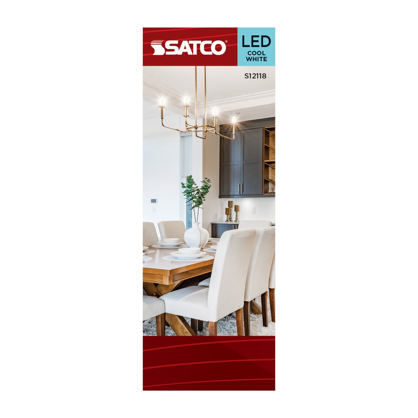 4.5 Watt; B11 LED Filament; Frosted; 350 Lumens; 4000K; European base; 120 Volt