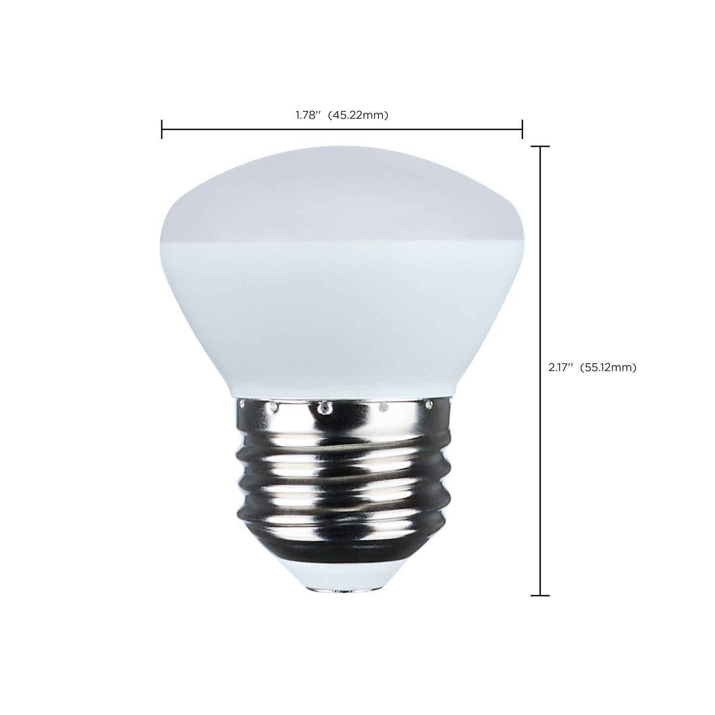 3.5 Watt; R14 LED; Medium Base; 5000K CCT; Frost Finish; 120 Volt