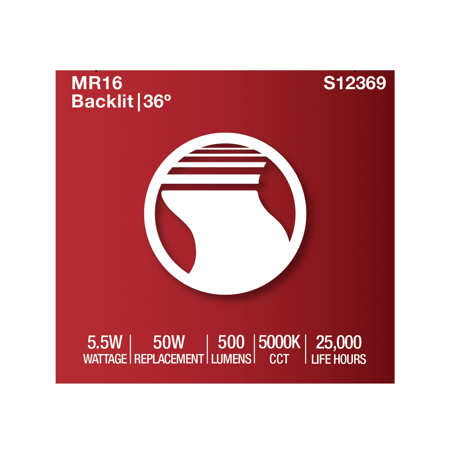 5.5MR16/GB/950/FL36/12V