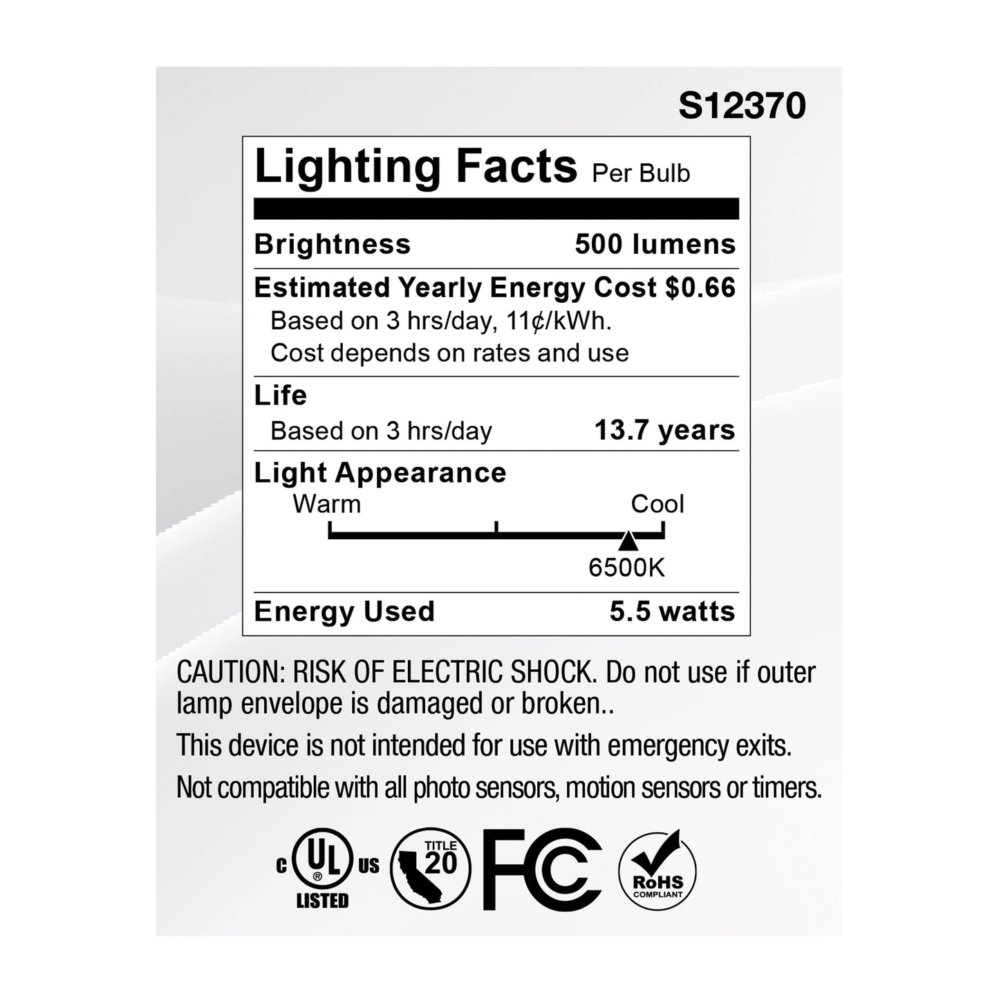 5.5MR16/GB/965/FL36/12V