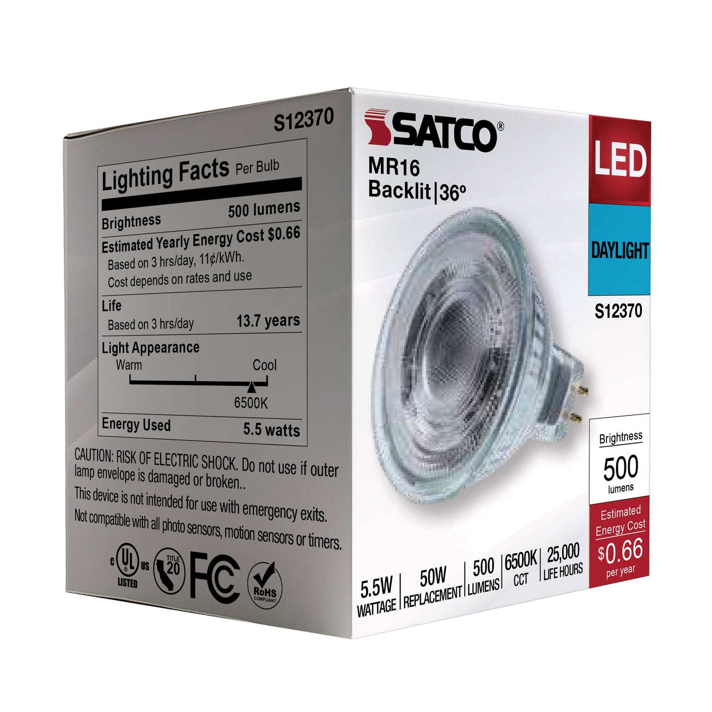 5.5MR16/GB/965/FL36/12V