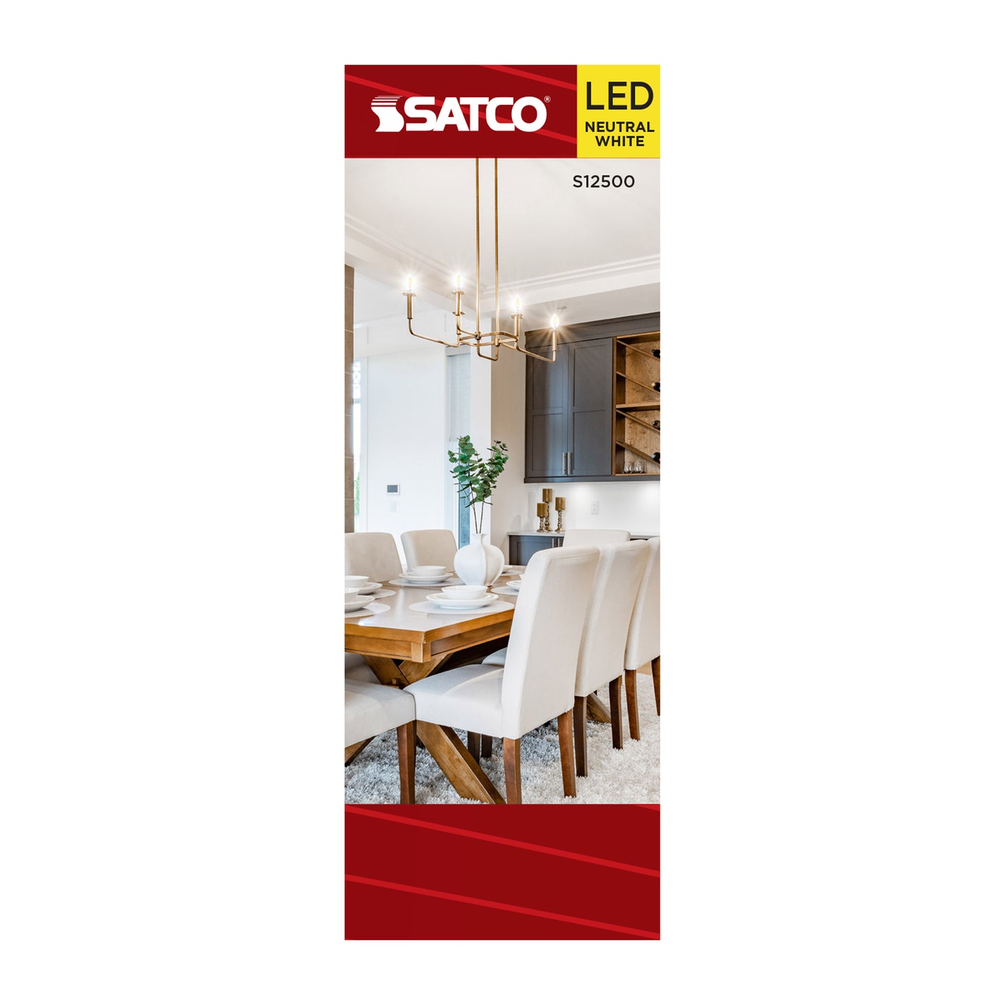 4 Watt B11 LED; Medium Base; Clear; 3500K CCT; 120 Volt