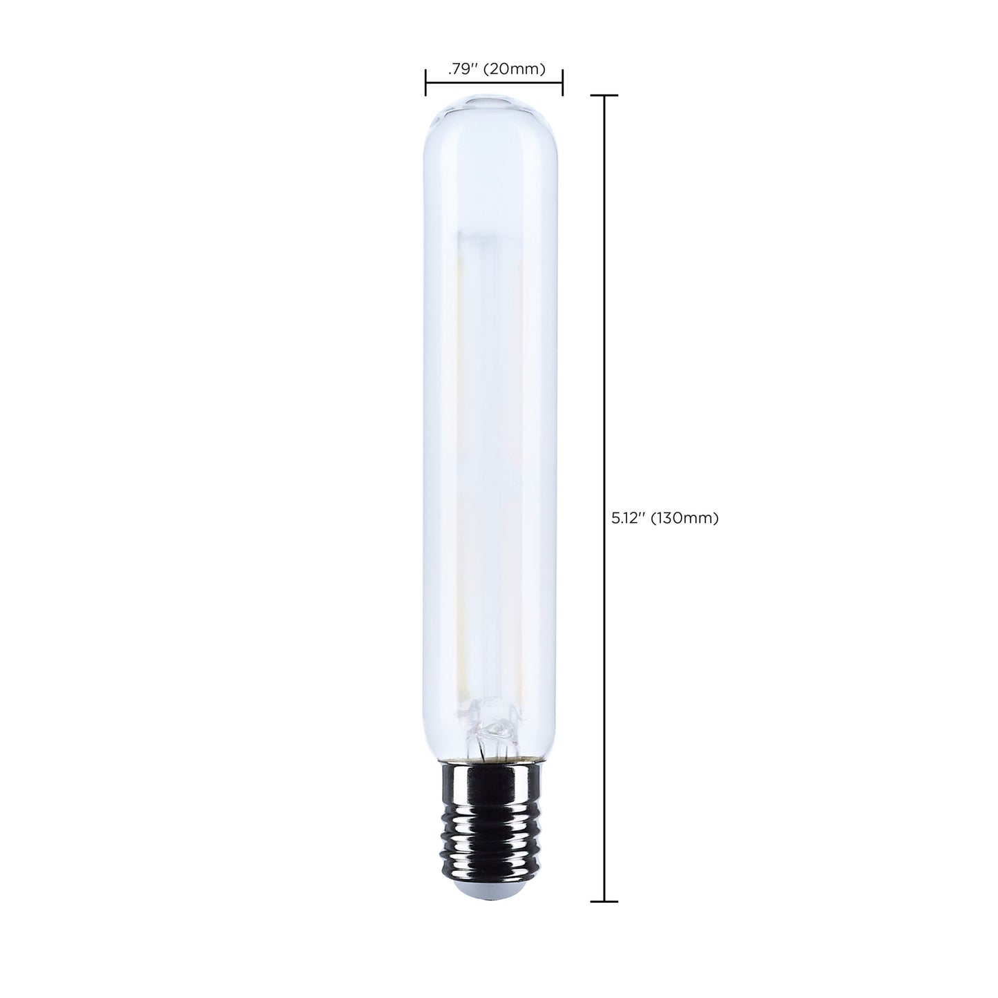 4 Watt T6.5 LED; Intermediate Base; Frost Finish; 5000K CCT; 120 Volt