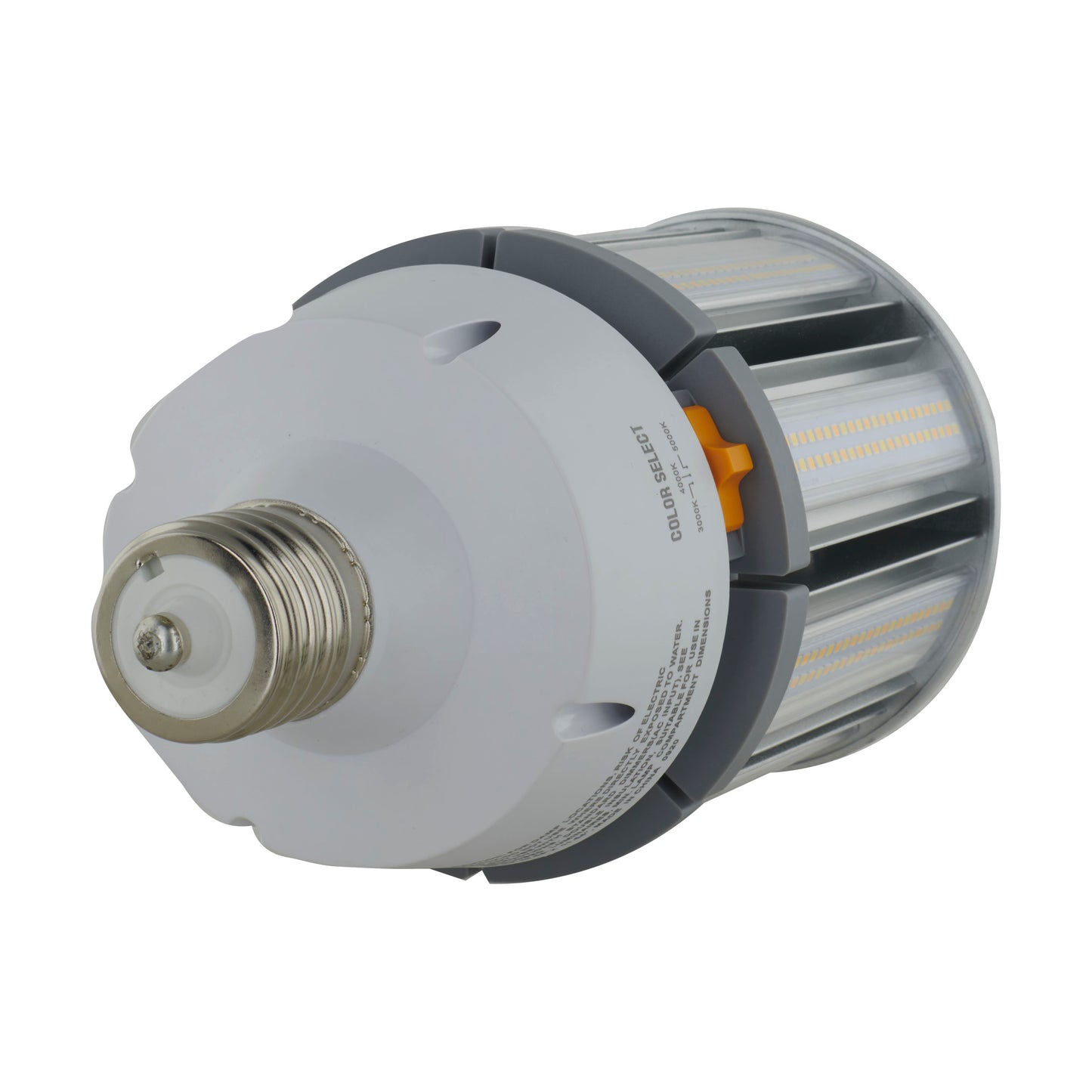 80 Watt; LED HID Replacement; CCT Selectable; Mogul extended base; 100-277 Volt; ColorQuick Technology