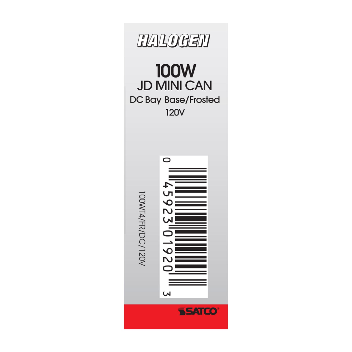 100W D.C. BAY FROSTED 120V.