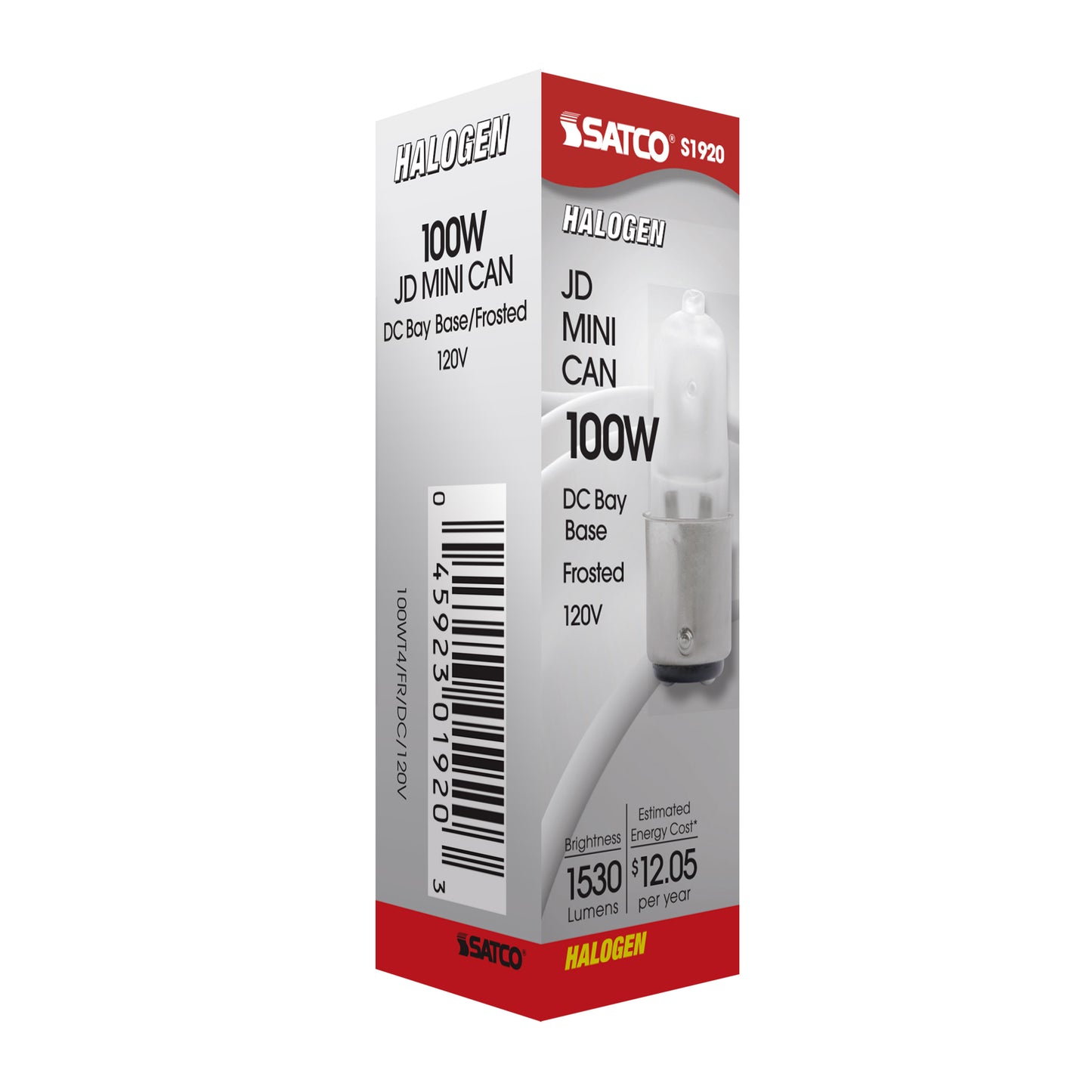 100W D.C. BAY FROSTED 120V.