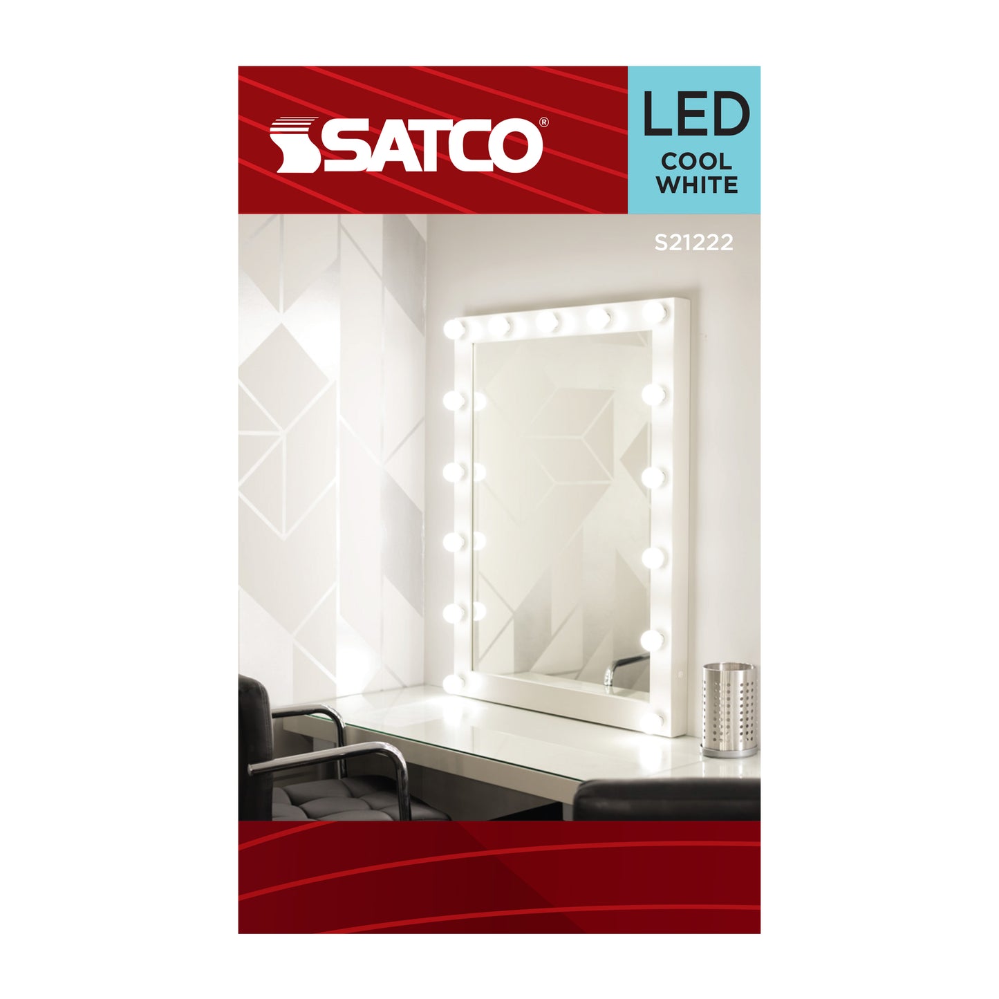 5.5 Watt G16.5 LED Filament; Clear; Medium base; 90 CRI; 4000K; 120 Volt