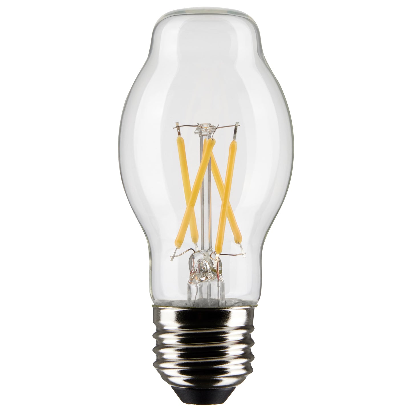 5 Watt BT15 LED Filament; Clear; Medium base; 90 CRI; 4000K; 120 Volt