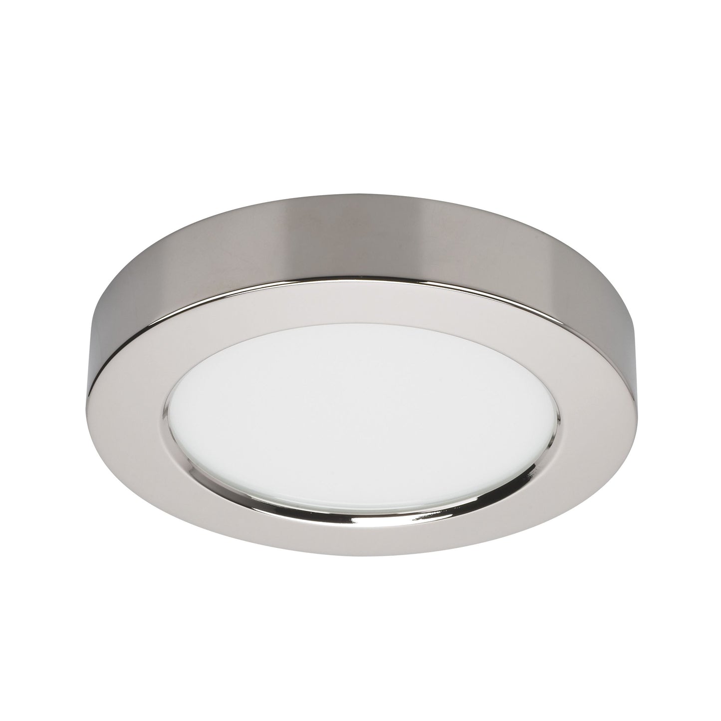 Blink - 10.5W- 5.5" Surface Mount LED - 3000K- Round Shape - Polished Chrome Finish - 120V