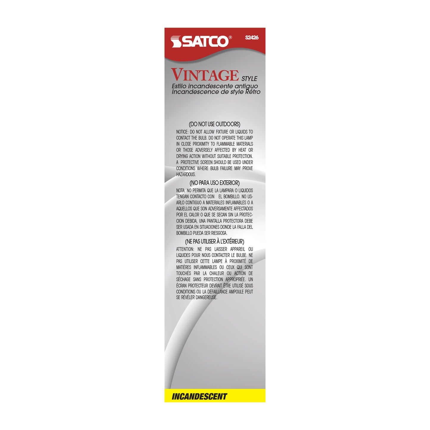 40 Watt T9 Incandescent; Clear; 3000 Average rated hours; 160 Lumens; Medium base; 120 Volt