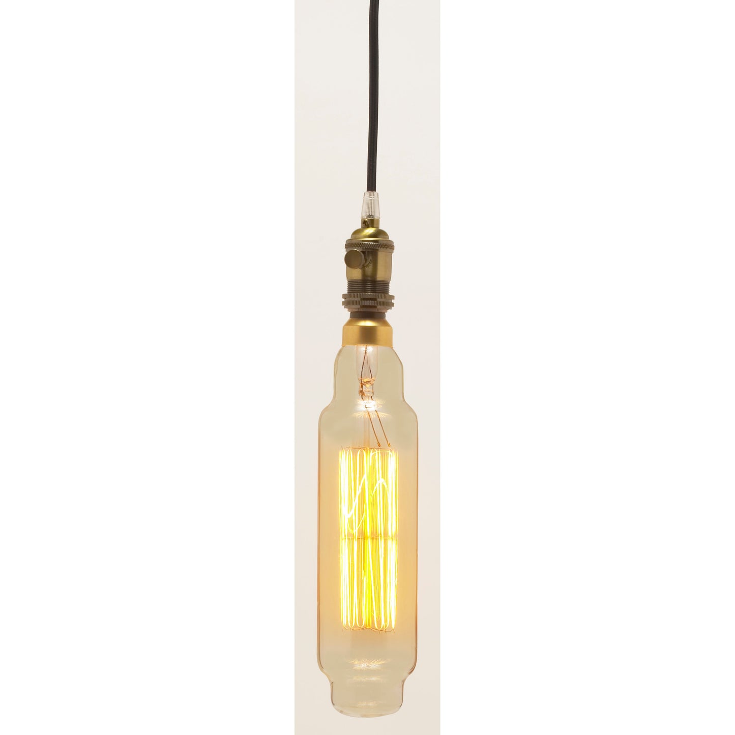 60 Watt T24 Incandescent vintage style; Amber; 2000 Average rated hours; Medium Base; 120 Volt