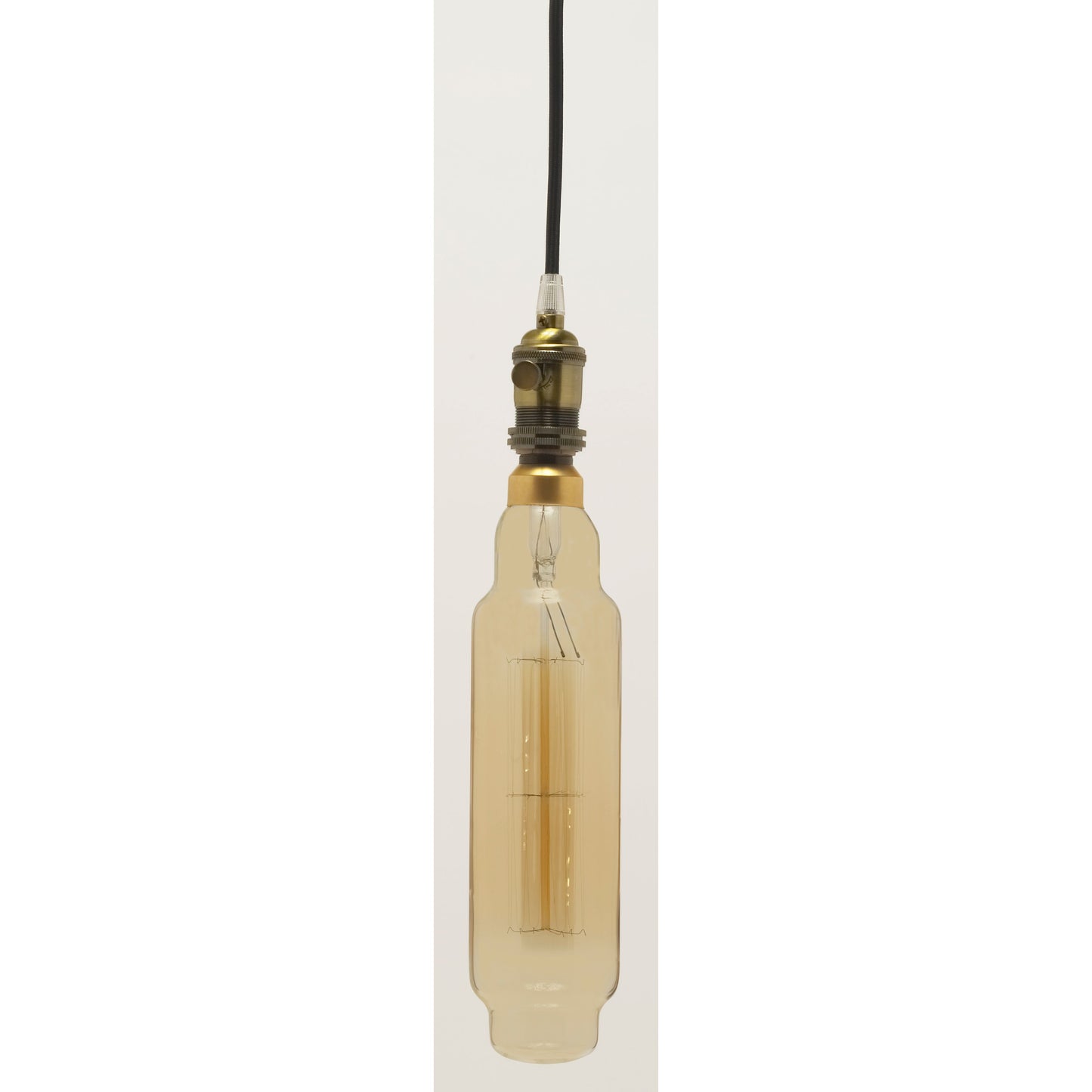 60 Watt T24 Incandescent vintage style; Amber; 2000 Average rated hours; Medium Base; 120 Volt