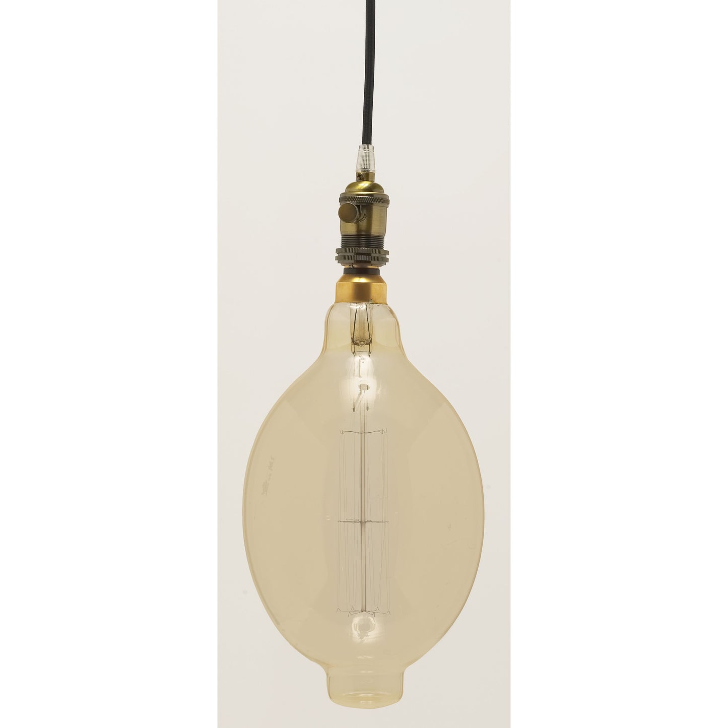 60 Watt BT56 Incandescent vintage style; Amber; 2000 Average rated hours; Medium Base; 120 Volt