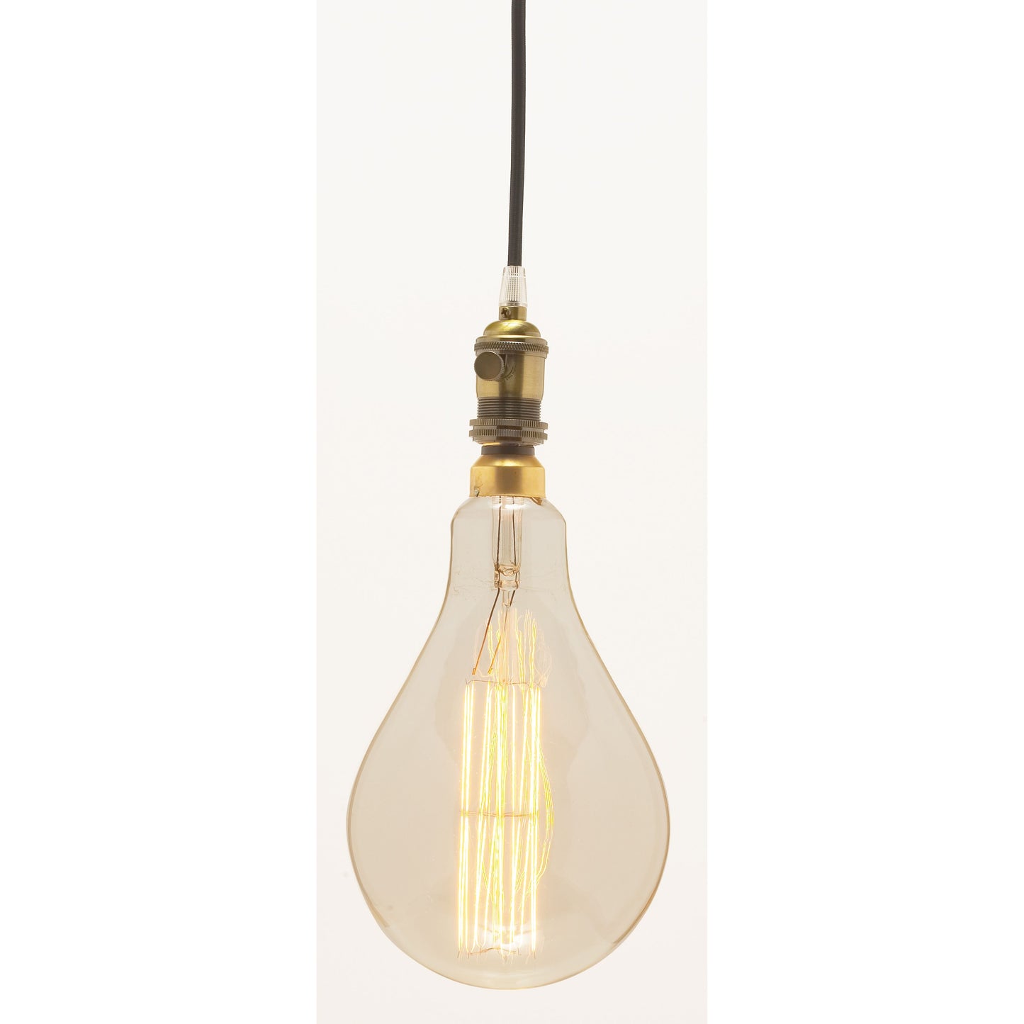 60 Watt PS52 Incandescent vintage style; Amber; 2000 Average rated hours; Medium Base; 120 Volt
