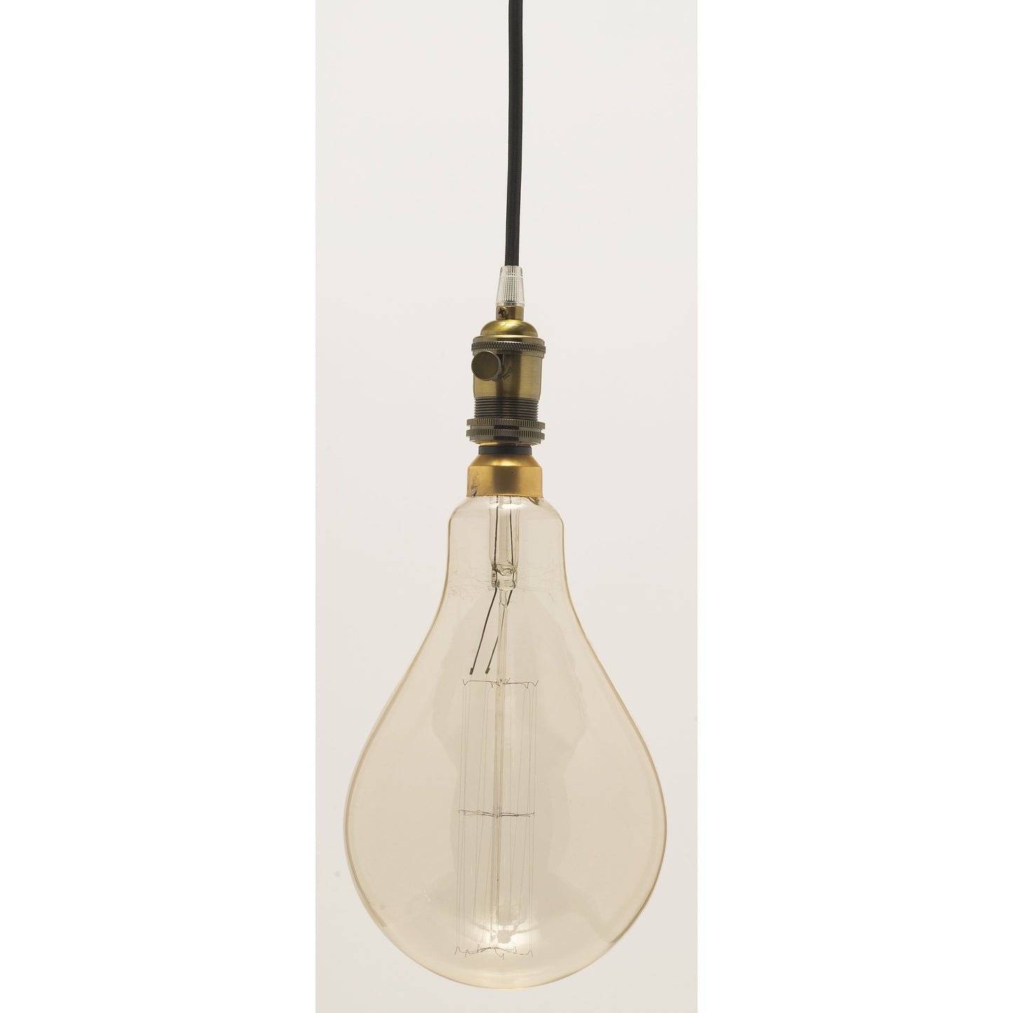 60 Watt PS52 Incandescent vintage style; Amber; 2000 Average rated hours; Medium Base; 120 Volt