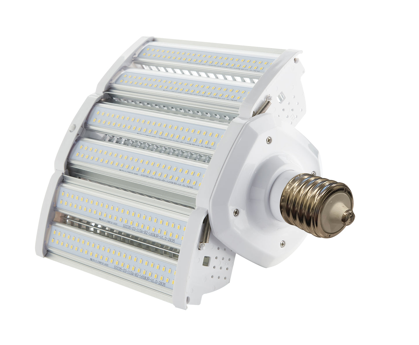 110 Watt LED Hi-lumen shoe box style lamp for commercial fixture applications; 3000K; Mogul Extended; Type B Ballast Bypass;100-277 Volt