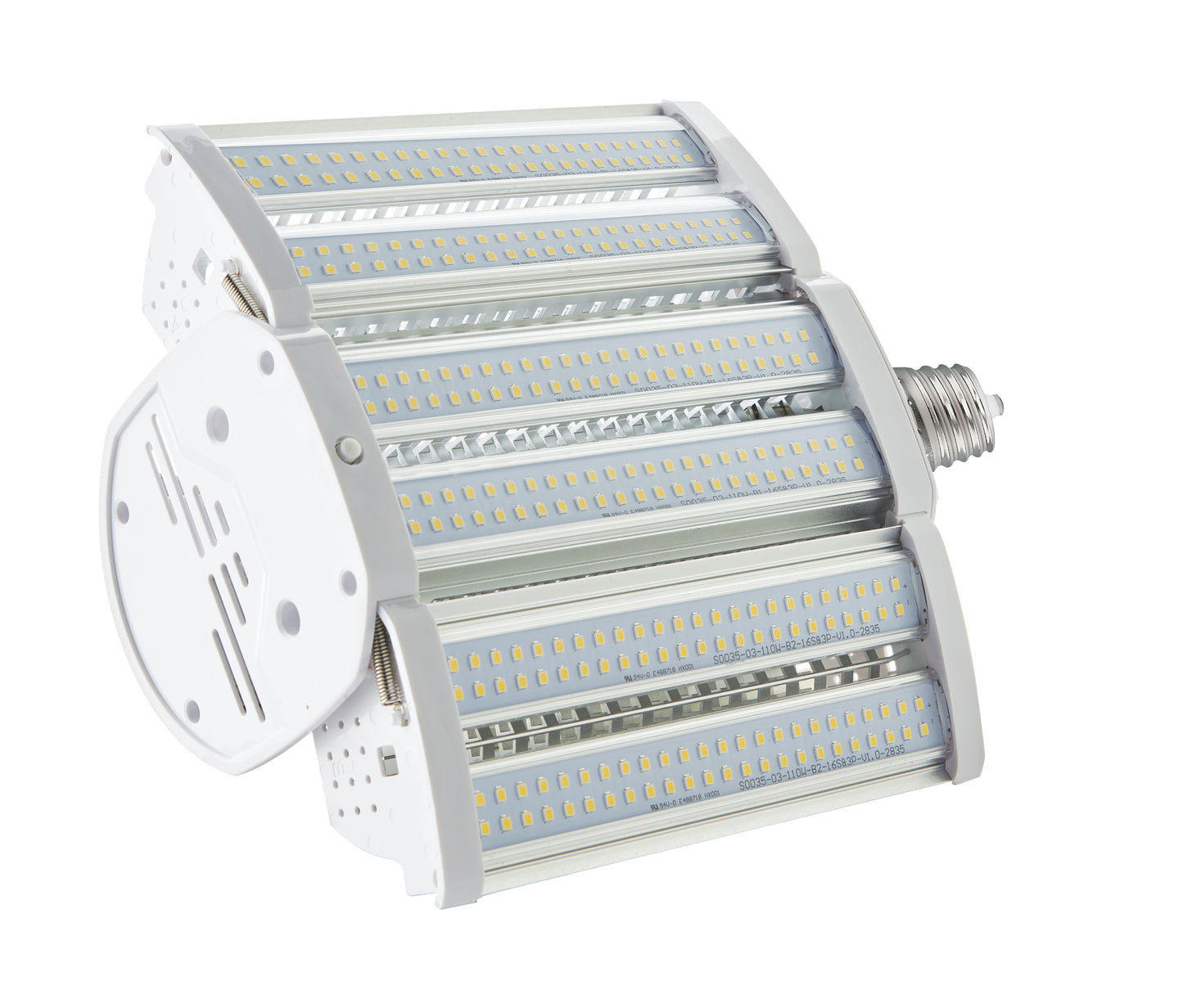 110 Watt LED Hi-lumen shoe box style lamp for commercial fixture applications; 3000K; Mogul Extended; Type B Ballast Bypass;100-277 Volt