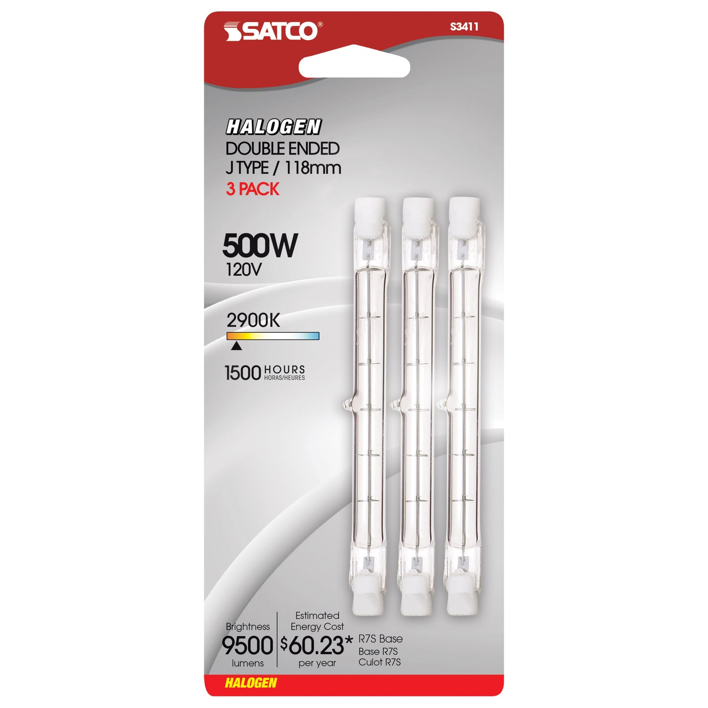 500T3Q/CL/L 118MM 3-PACK 120V