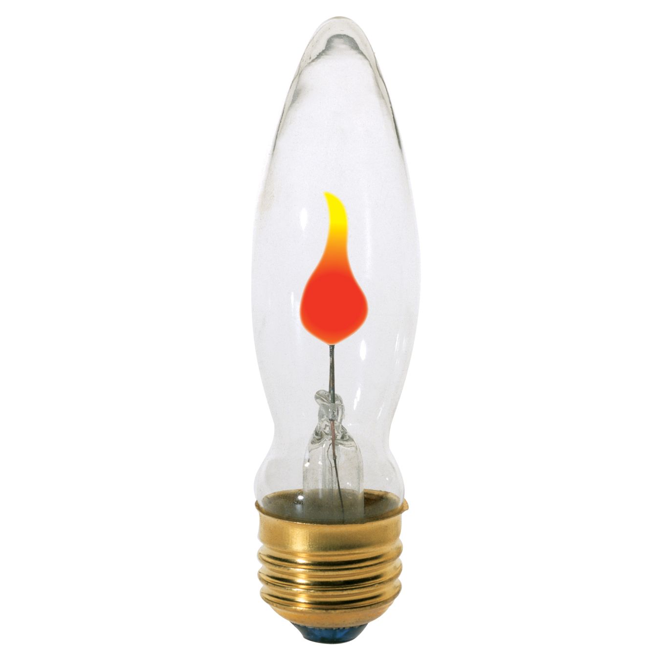 3 Watt BA9 1/2 Incandescent; Clear; 1000 Average rated hours; Medium base; 120 Volt