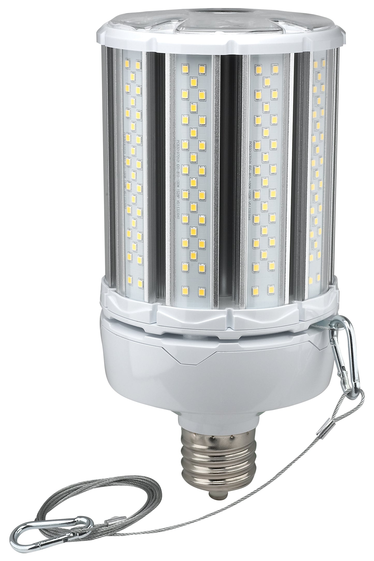 100 Watt LED HID Replacement; 4000K; Mogul extended base; Type B Ballast Bypass;100-277 Volt