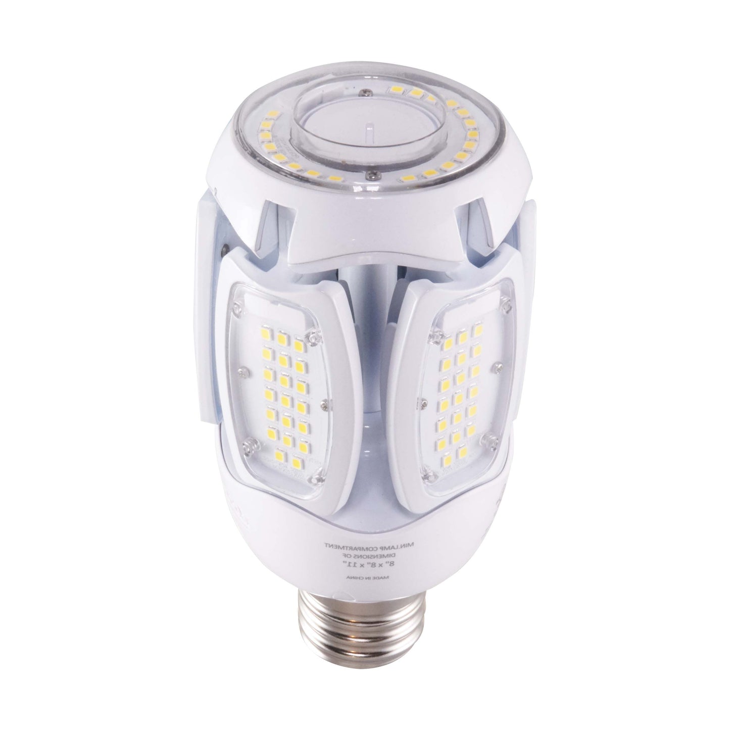 40 Watt LED HID Replacement; 2700K; Mogul extended base; Adjustable Beam Angle; Type B Ballast Bypass;100-277 Volt