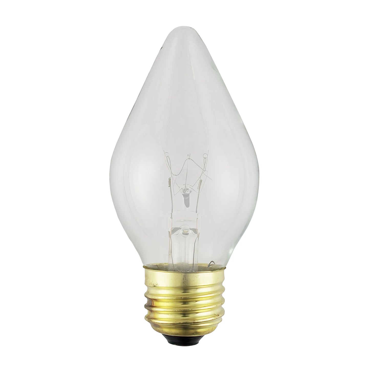 60 Watt C15 Incandescent; Clear; 1500 Average rated hours; Medium base; 120 Volt; Shatter Proof