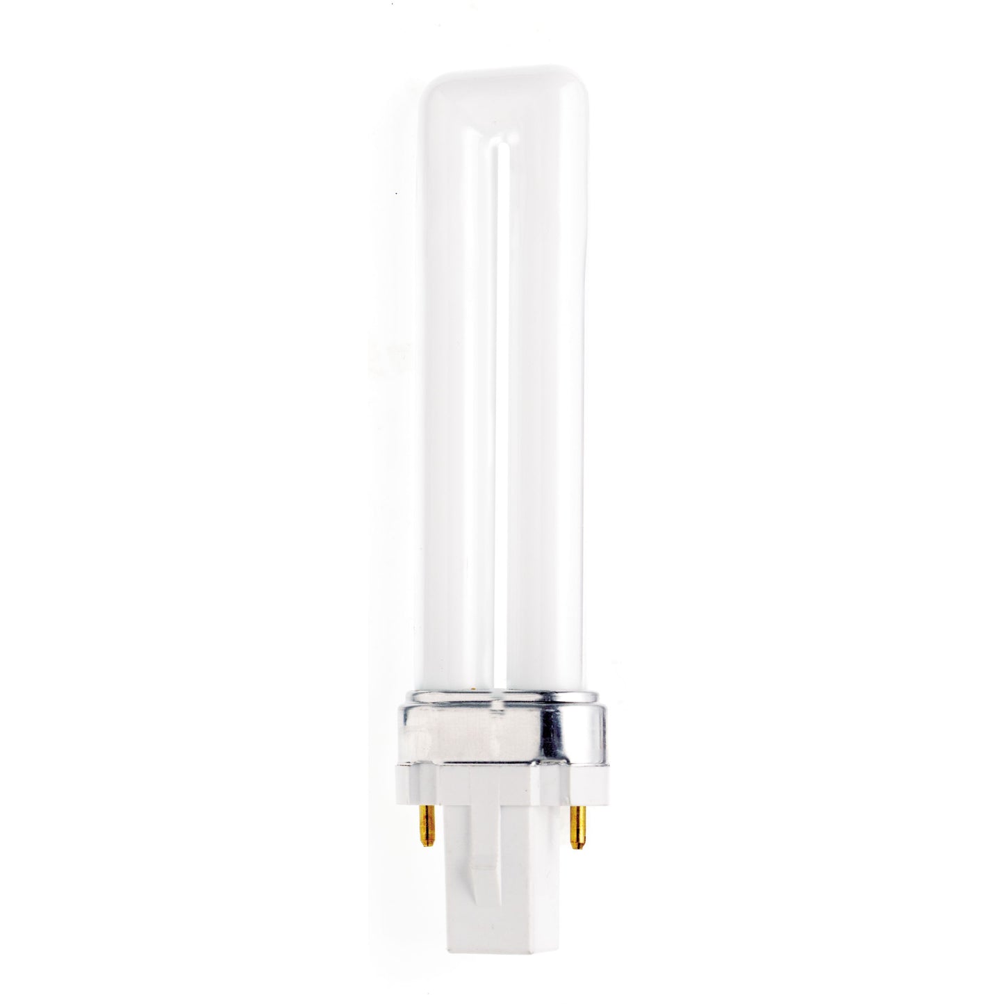 7 Watt; pin-based Compact Fluorescent; 4100K; 82 CRI; G23 base
